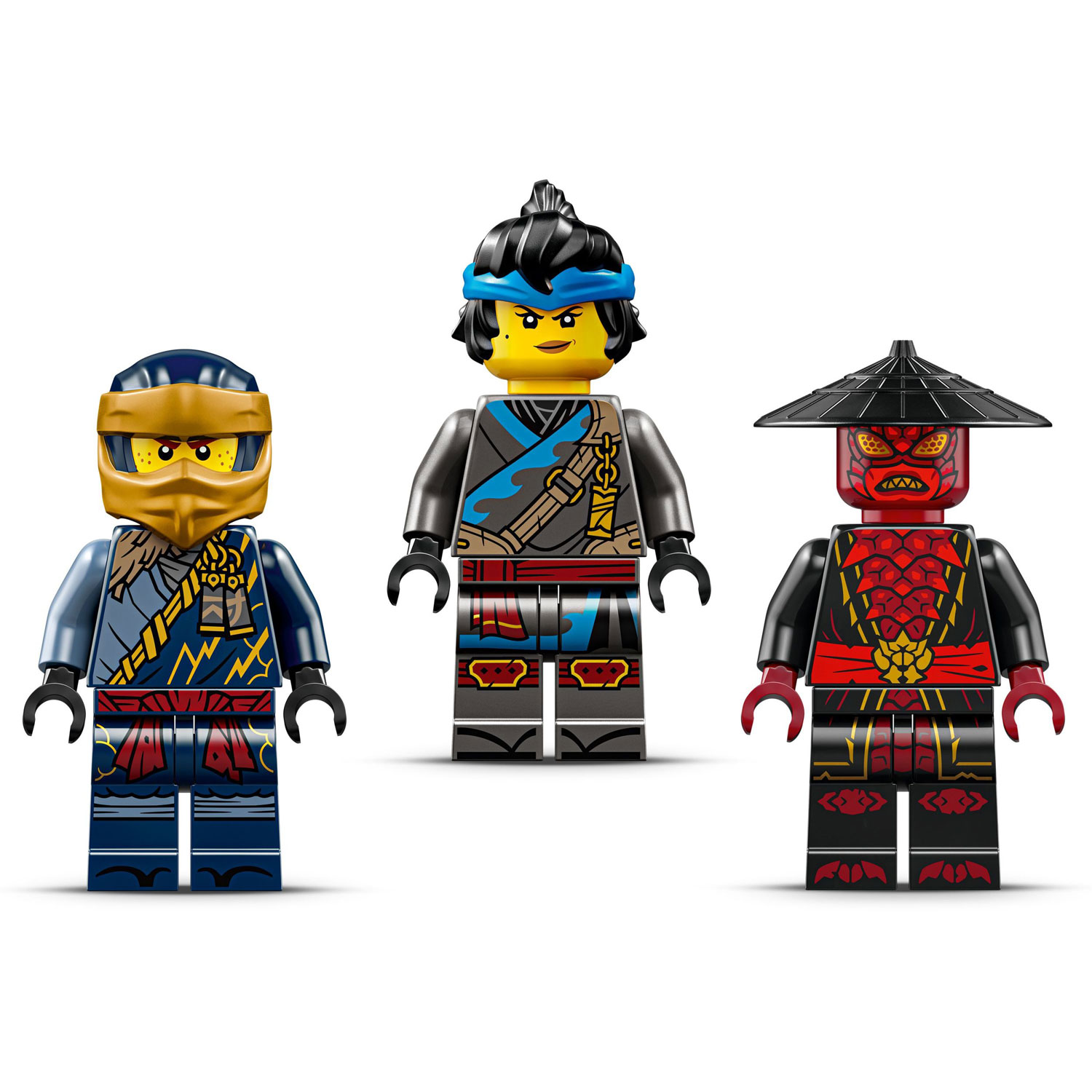 LEGO Ninjago : Le duel de voitures de course entre Rogue et Drix - 111 pièces