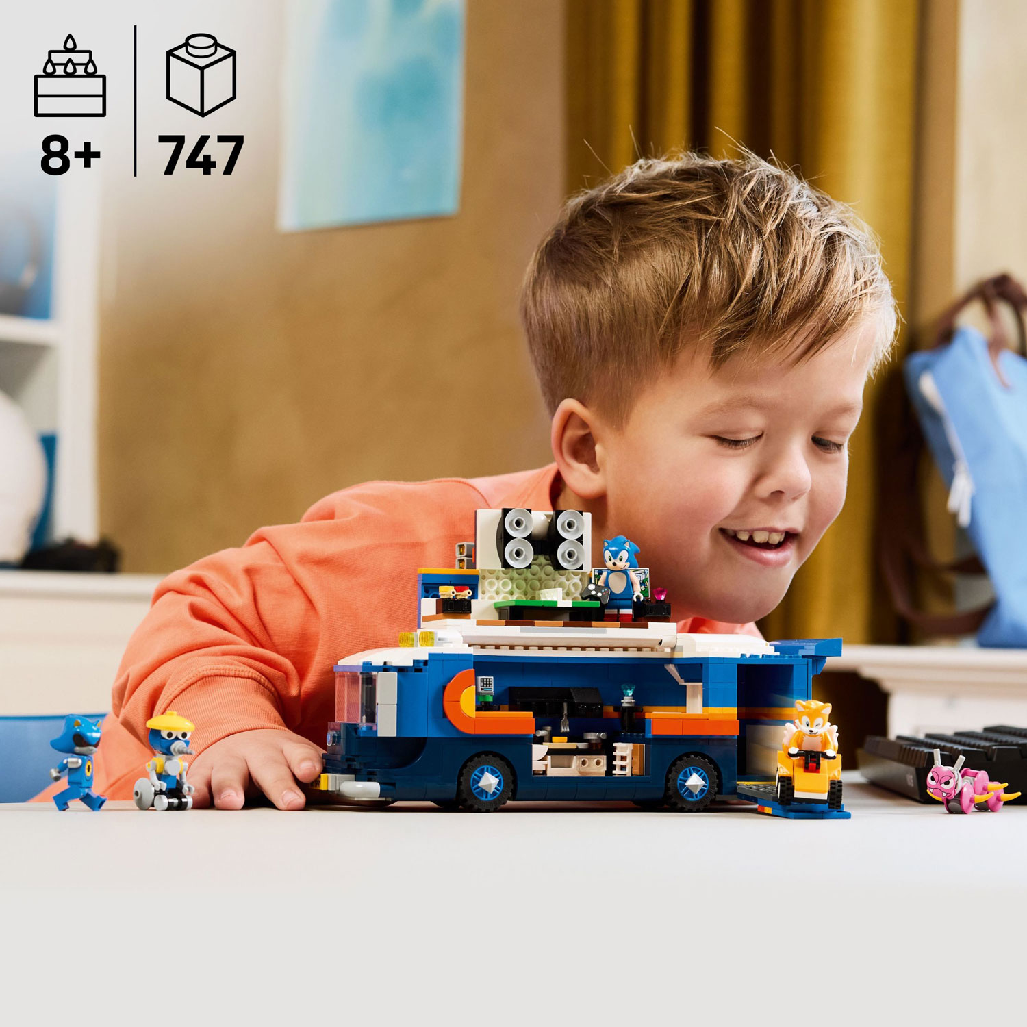 LEGO Sonic the Hedgehog: Team Sonic Command Truck - 747 Pieces