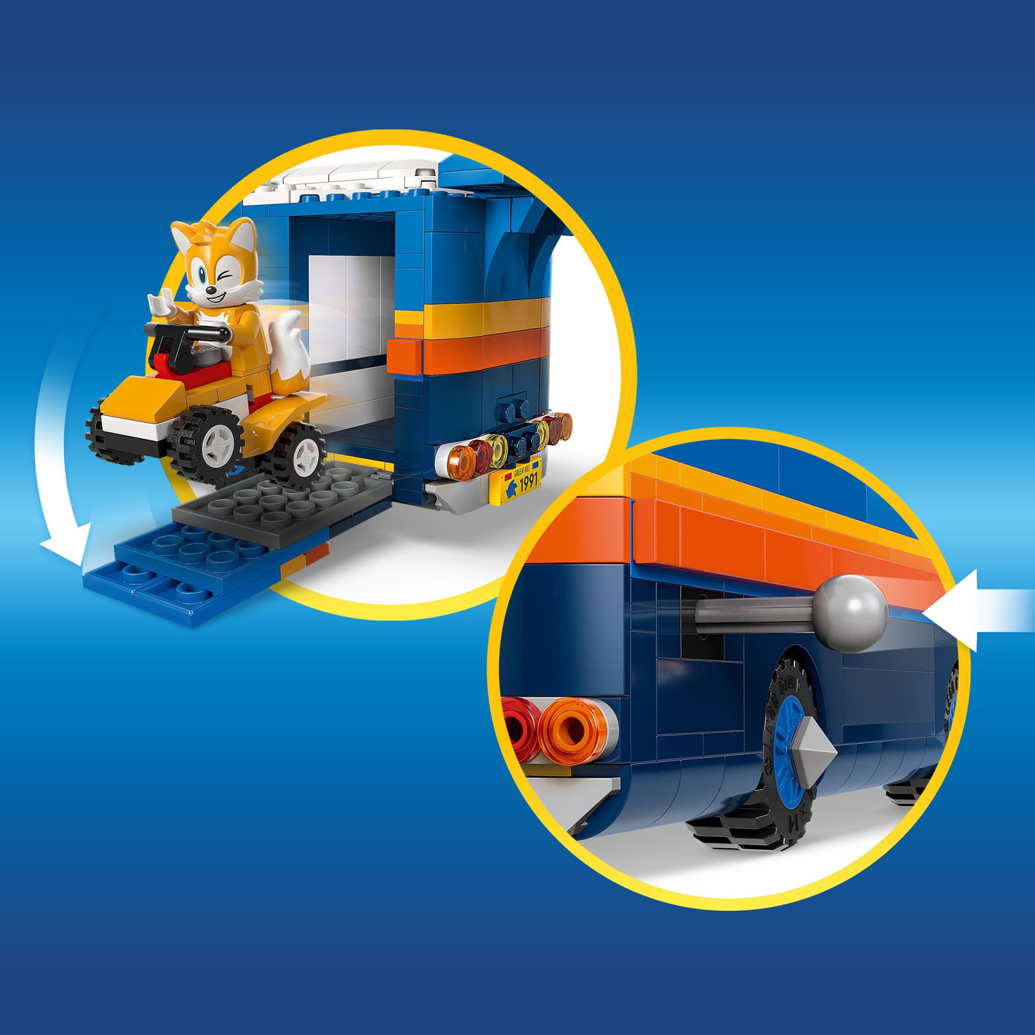 LEGO Sonic the Hedgehog: Team Sonic Command Truck - 747 Pieces