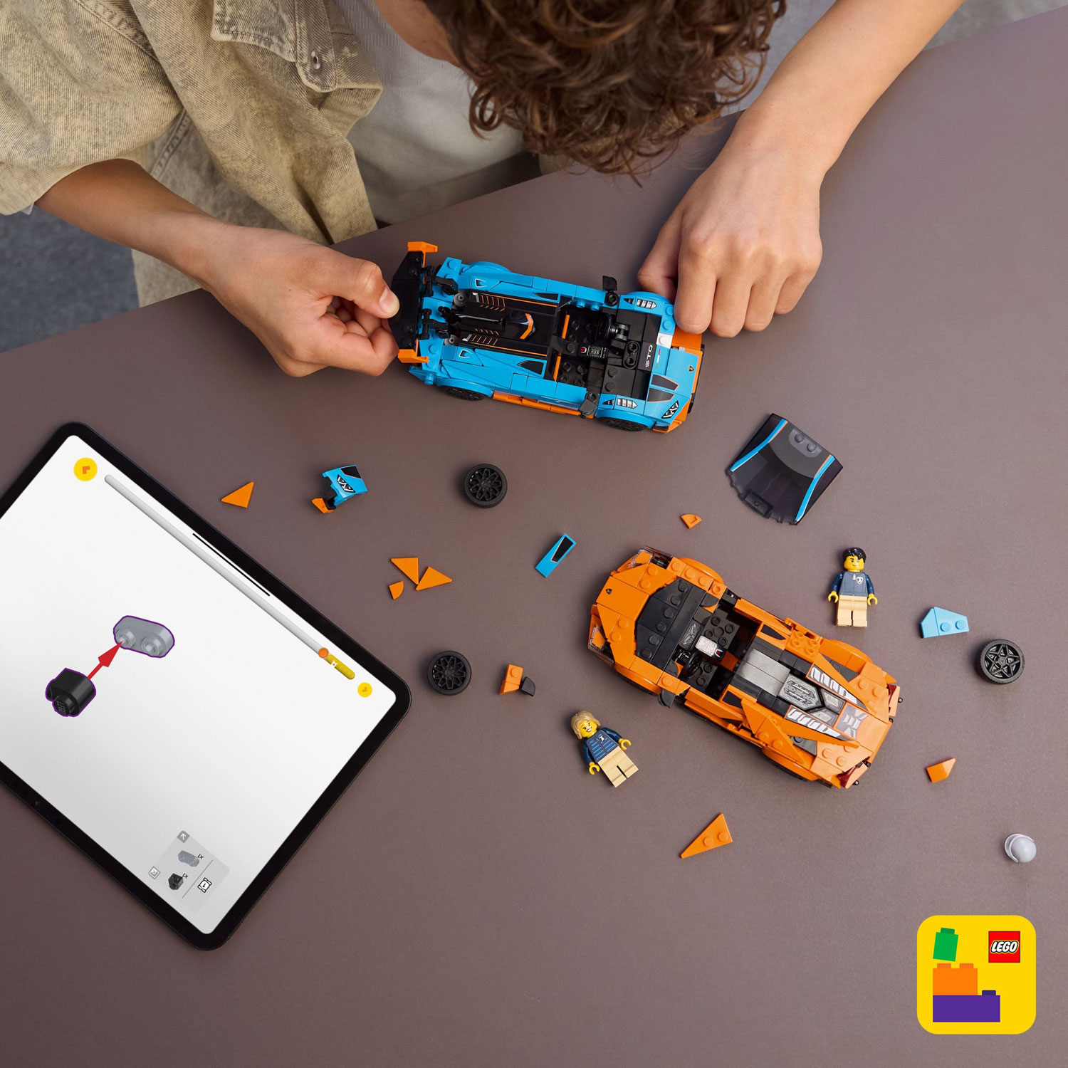 LEGO Speed Champions : La Lamborghini Revuelto et la Huracán STO - 607 pièces