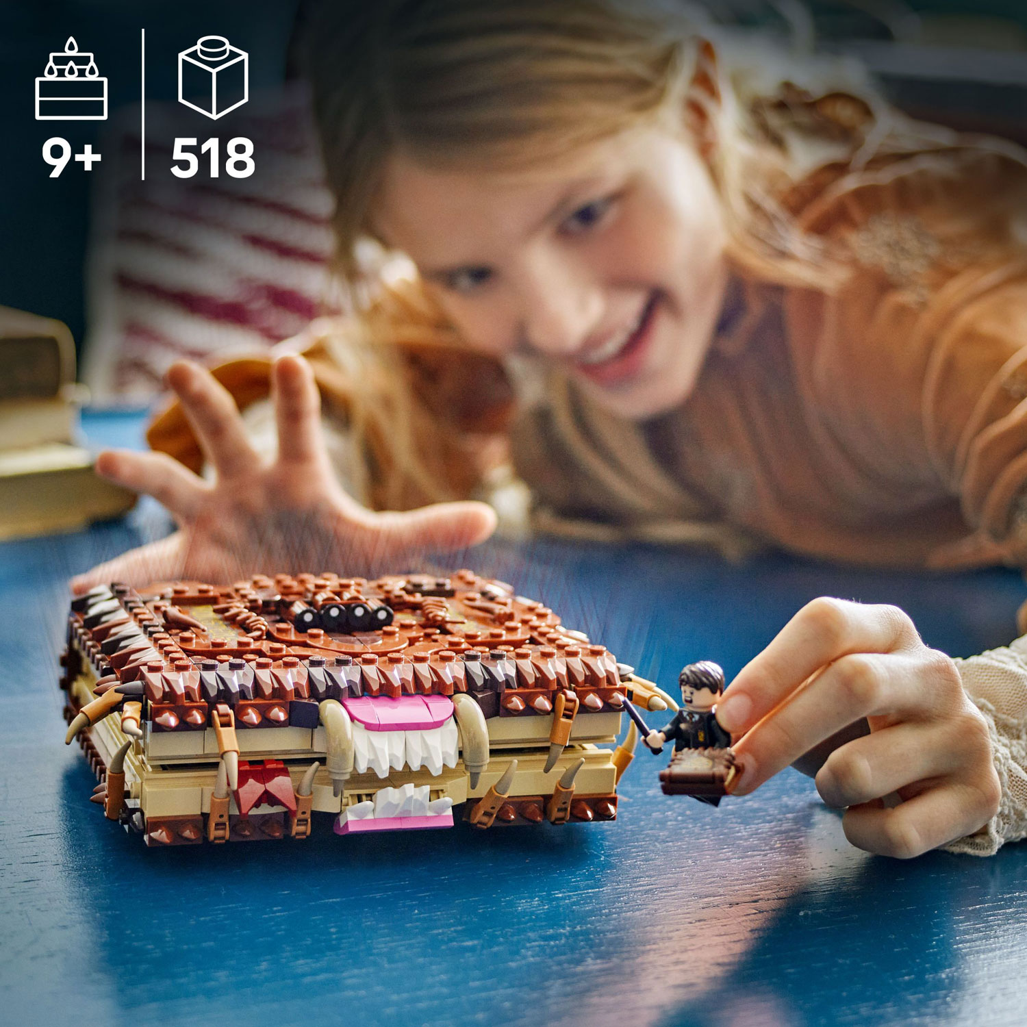 LEGO Harry Potter: Le Monstrueux Livre des Monstres qui mord - 518 pièces