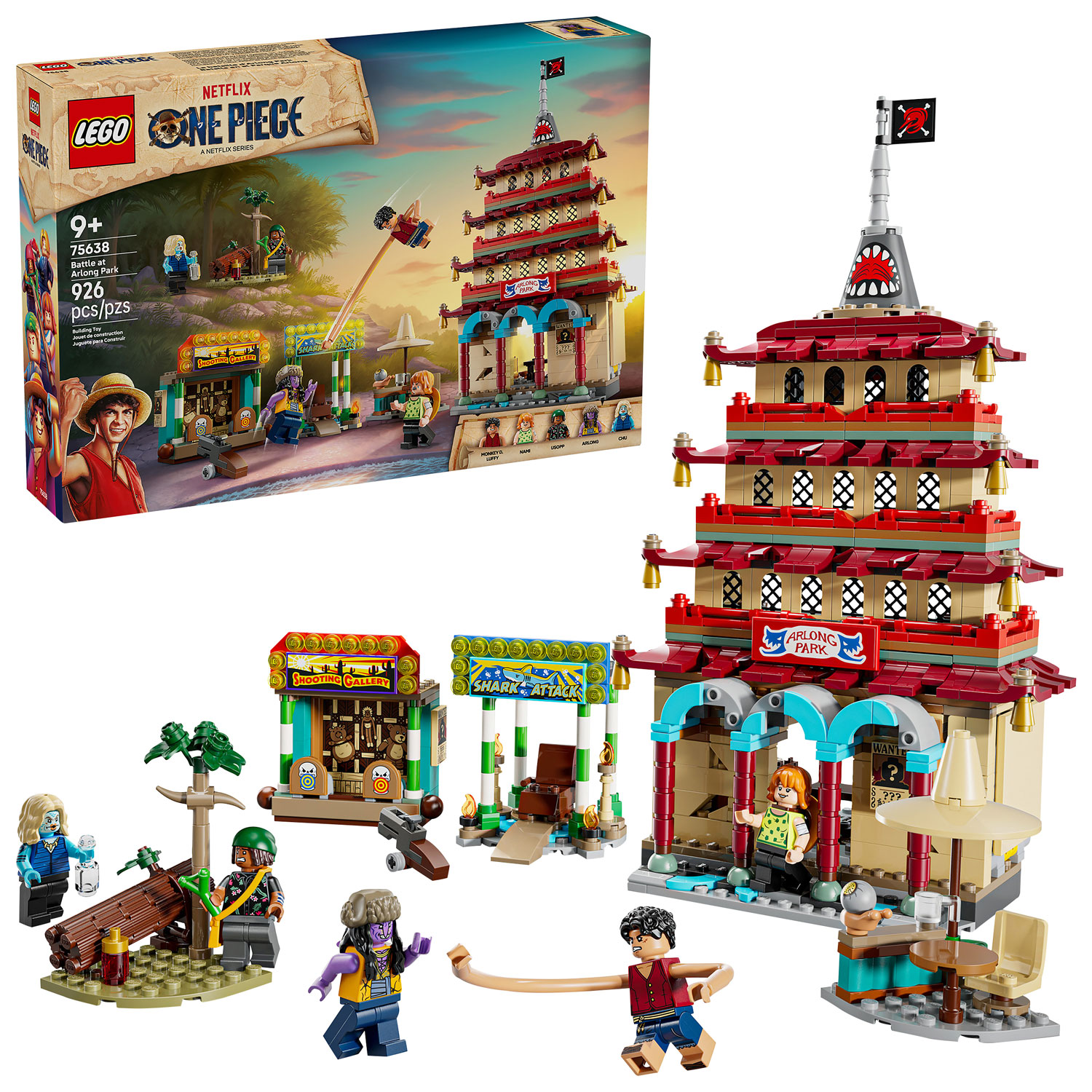 LEGO One Piece: Battle at Arlong Park - 926 Pieces