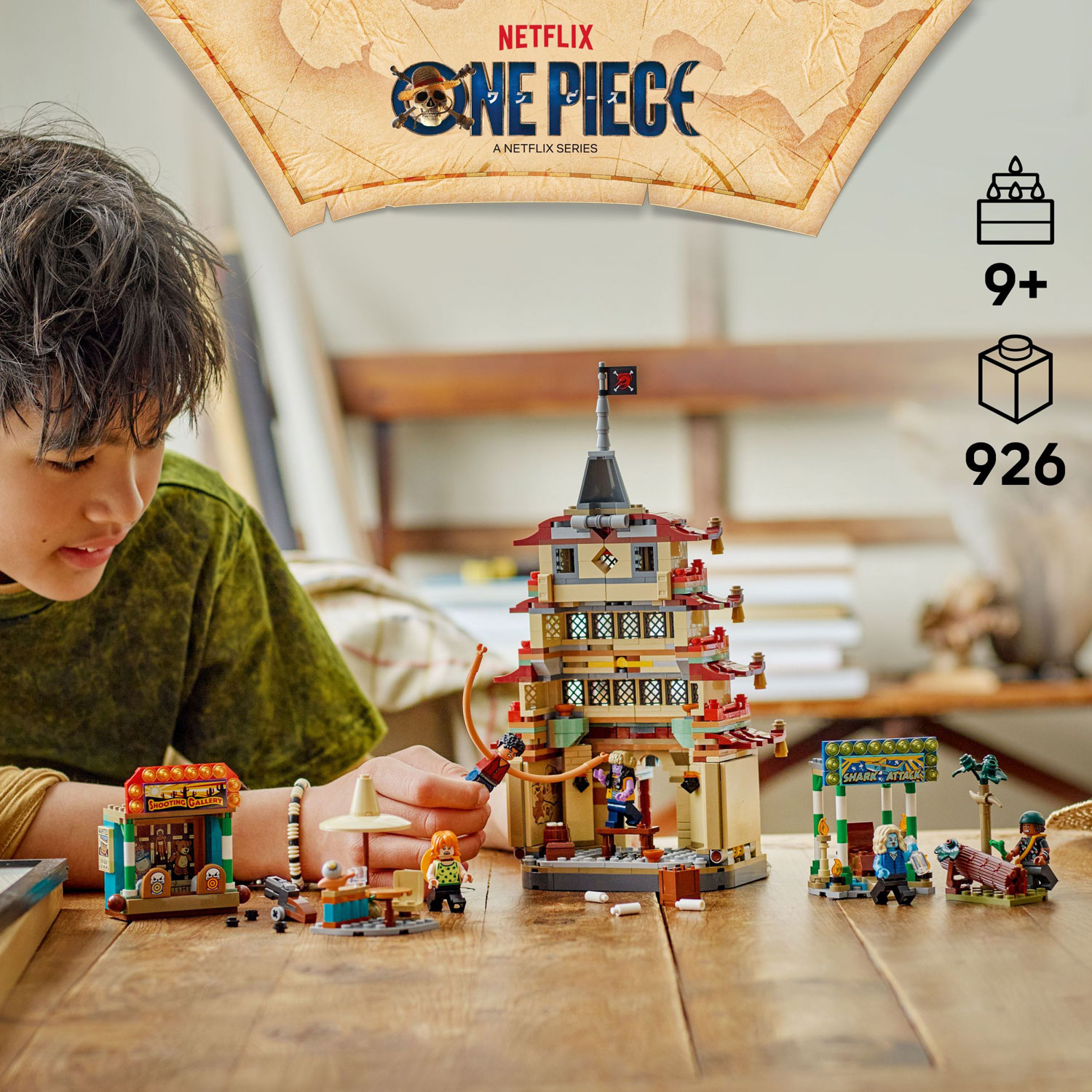 LEGO One Piece: Battle at Arlong Park - 926 Pieces