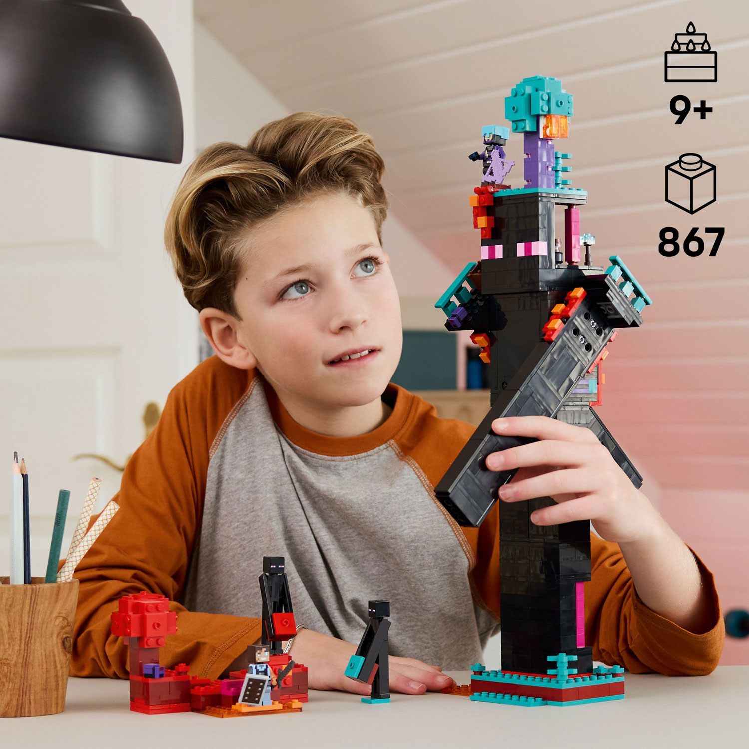 LEGO Minecraft : La tour Enderman - 867 pièces