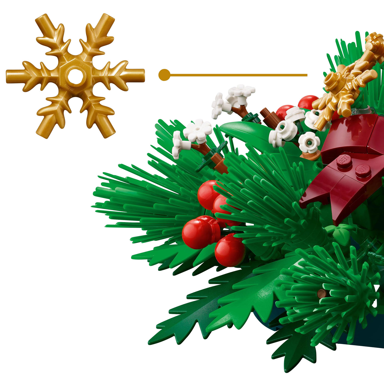 LEGO Christmas : Le centre de table de Noël - 433 pièces