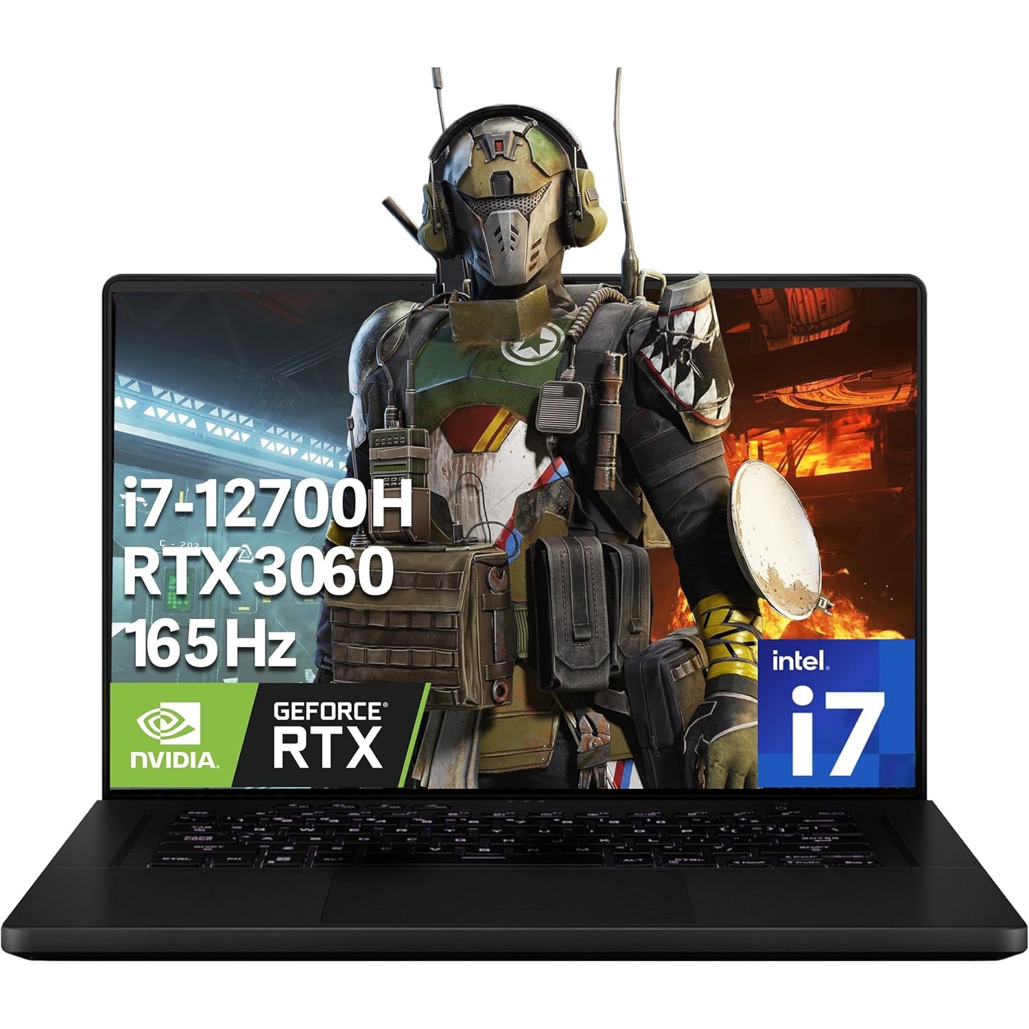 Refurbished (Excellent) - ASUS ROG Zephyrus M16 GU603ZM-M16.I73060, 16" WUXGA 165Hz, Intel i7-12700H Processor, 4TB PCIe SSD, 40GB RAM, NVIDIA GeForce RTX 3060, Win 11, Black