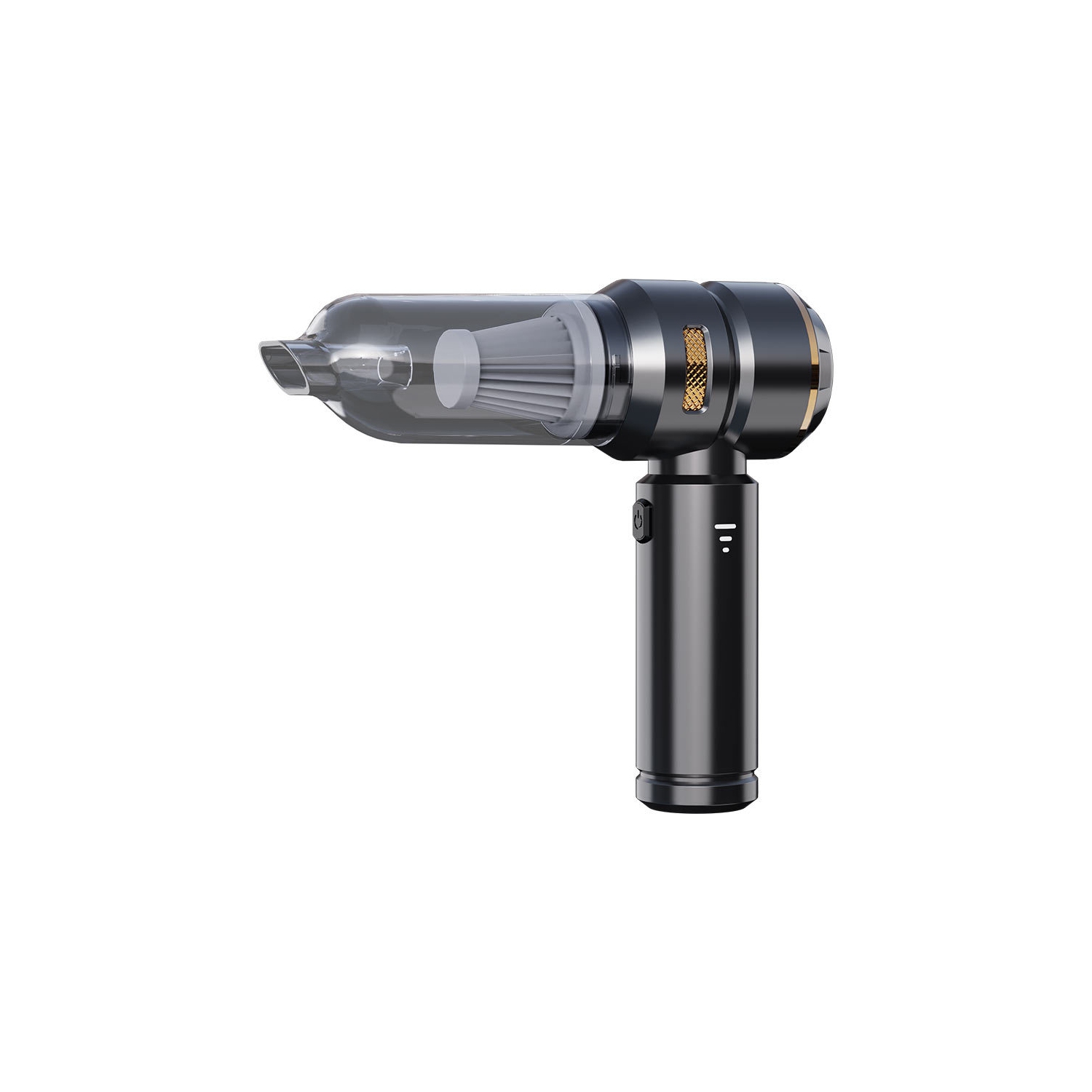 Suitu car wireless vacuum cleaner, suction, blowing, charging and extraction, small brushless, three-speed strong suction, power display, 6000mAh,