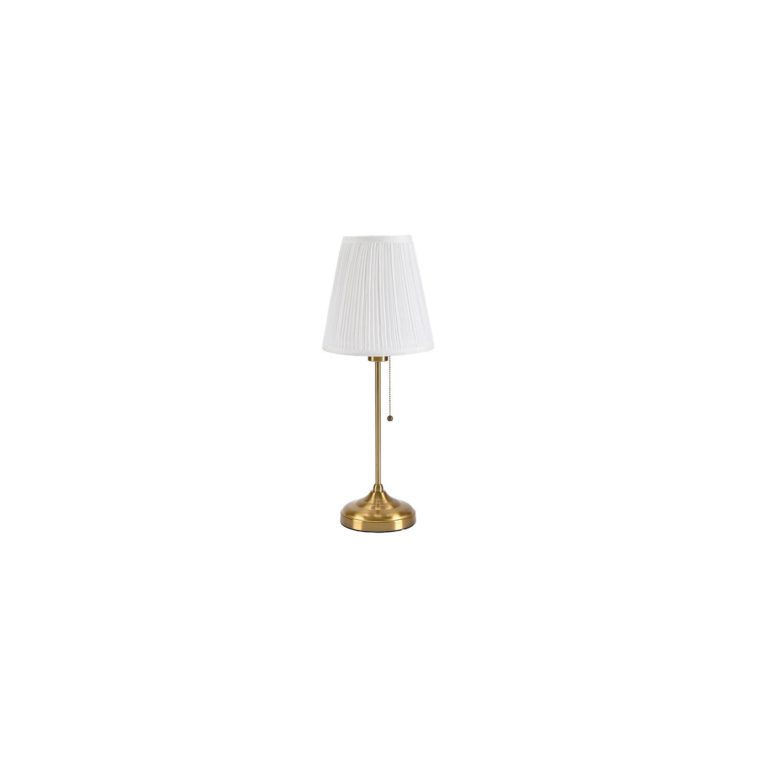Lampe de table de restaurant traditionnelle en or avec abat-jour en tissu et interrupteur de chaîne chambre à coucher salon lampe de table, lampe de