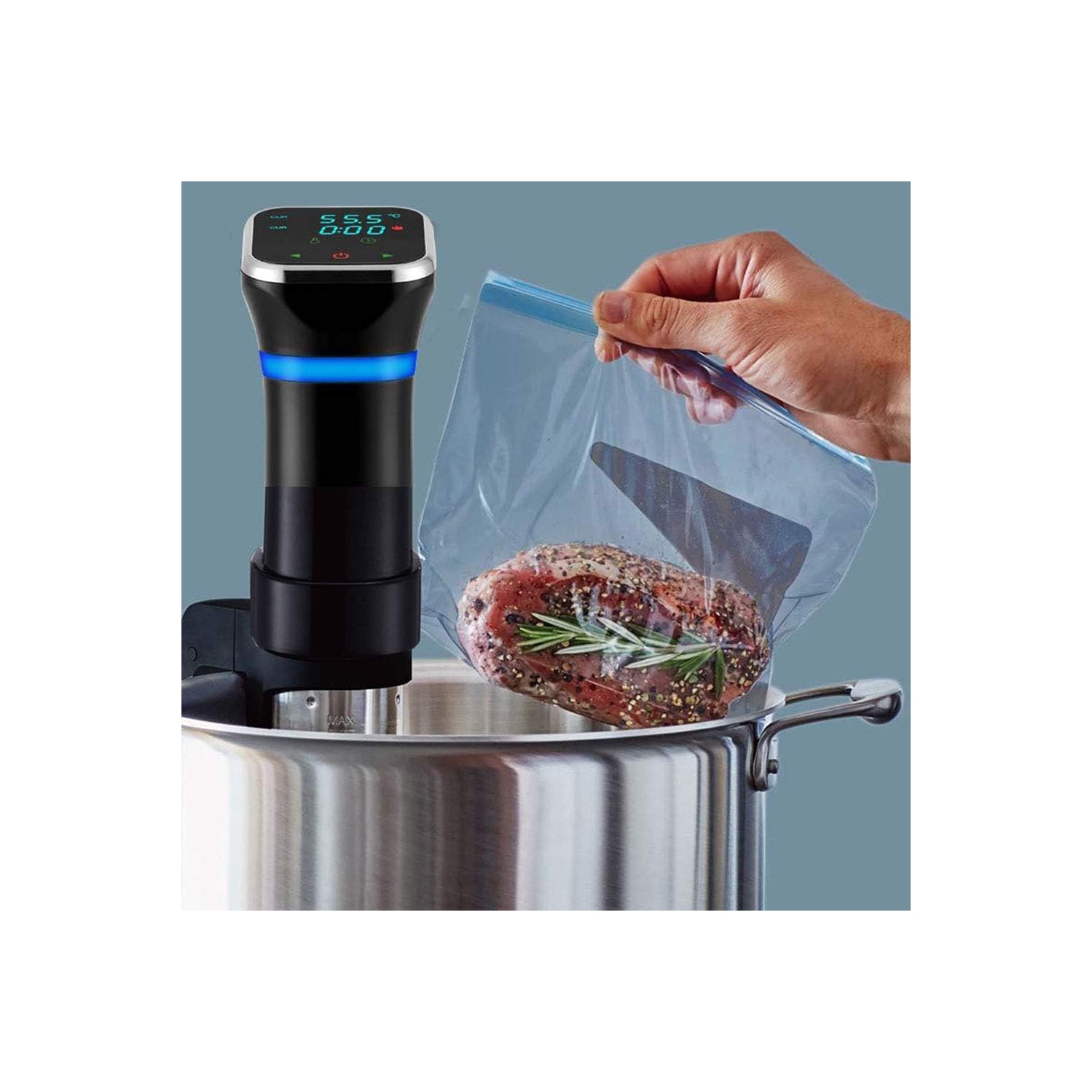 Sous Vide Machine,Low Temperature Slow Cooker,Vacuum Slow Cooker,Thawing Machine for Beef Salmon Chicken