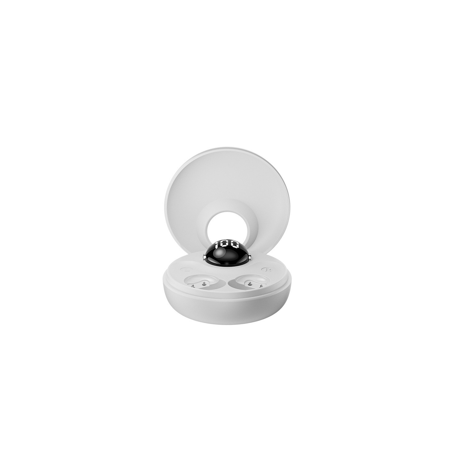 Invisible Sans fil Bluetooth Écouteurs boutons Sleep Réduction du bruit Mini Écouteurs boutons Invisible Micro Sleep Écouteurs boutons Petit oreille