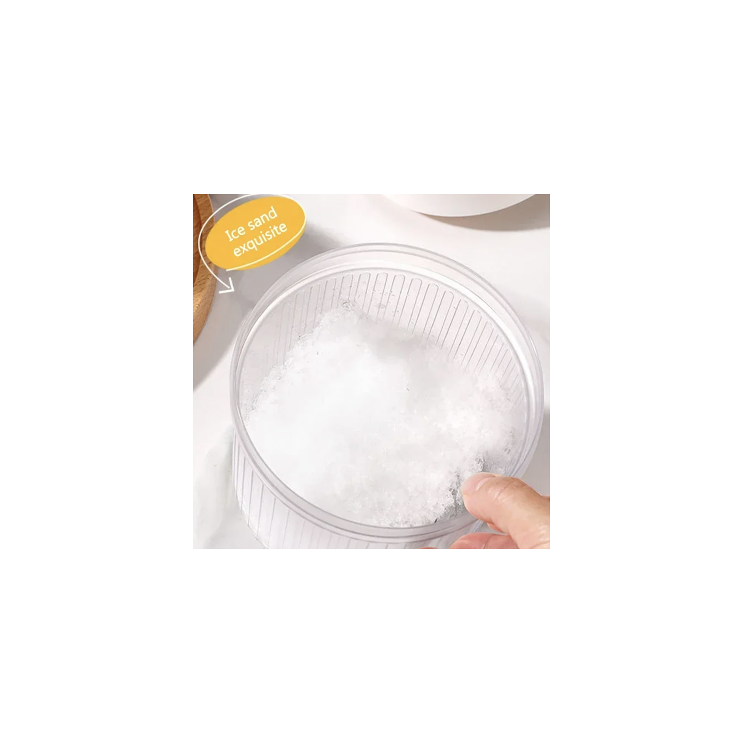 Hand-cranked ice shaver, ice cone, manual ice shaver, small household ice shaver, non-electric manual ice crusher, summer snowflake ice shaver1 ice