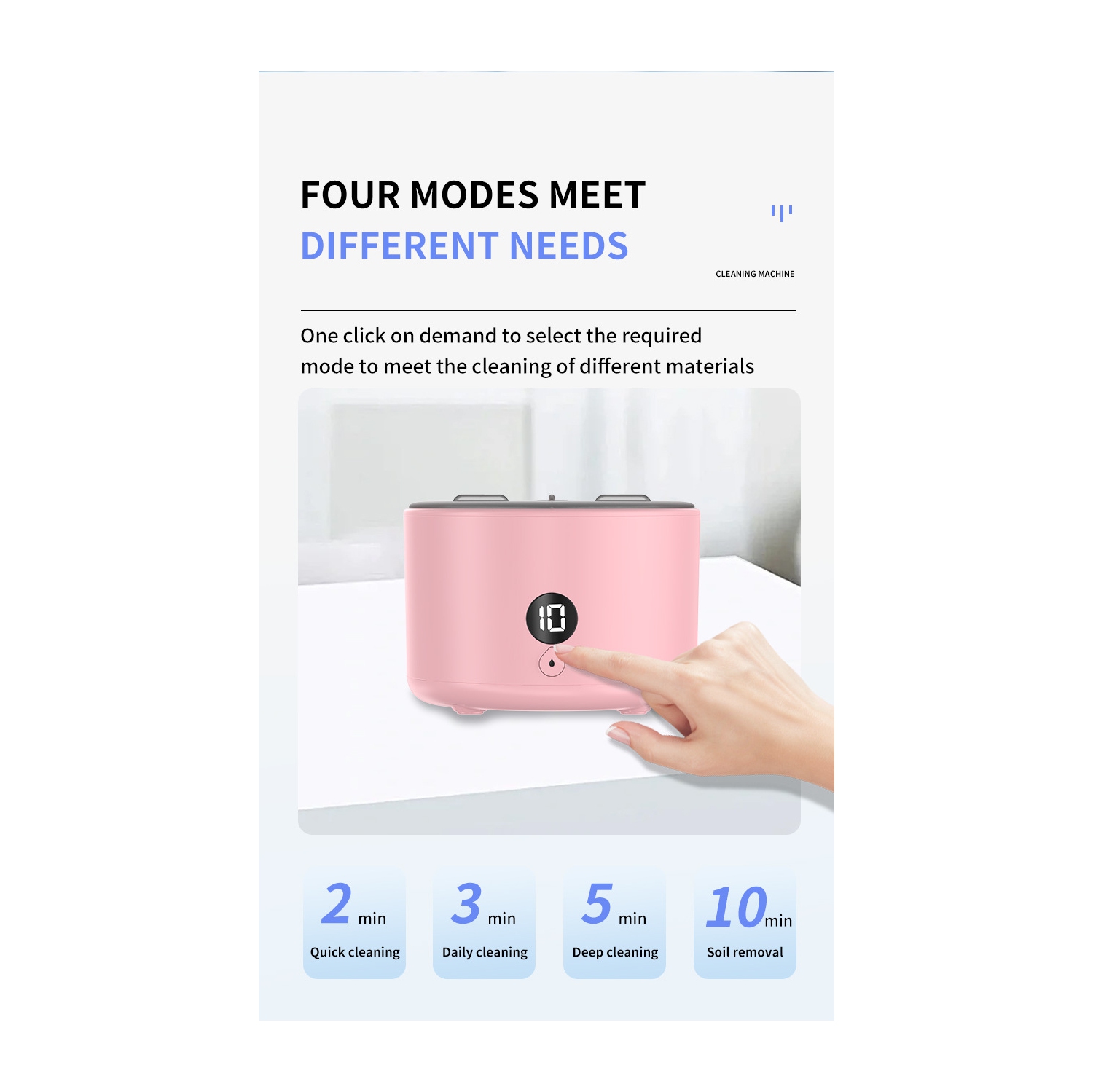 Nettoyeur ultrasonique, élimination des taches à haute fréquence, broches, bijoux, machine de nettoyage en acier inoxydable, machine de nettoyage de