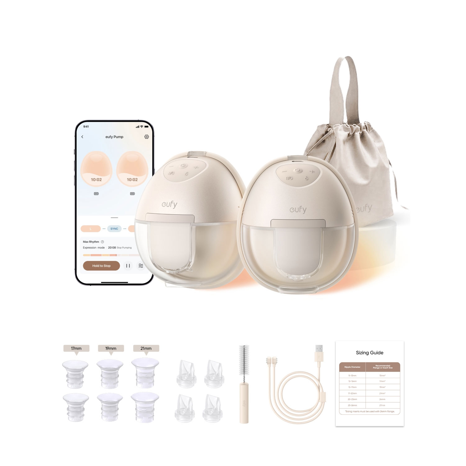 eufy S1 Wearable Double Electric Breast Pump