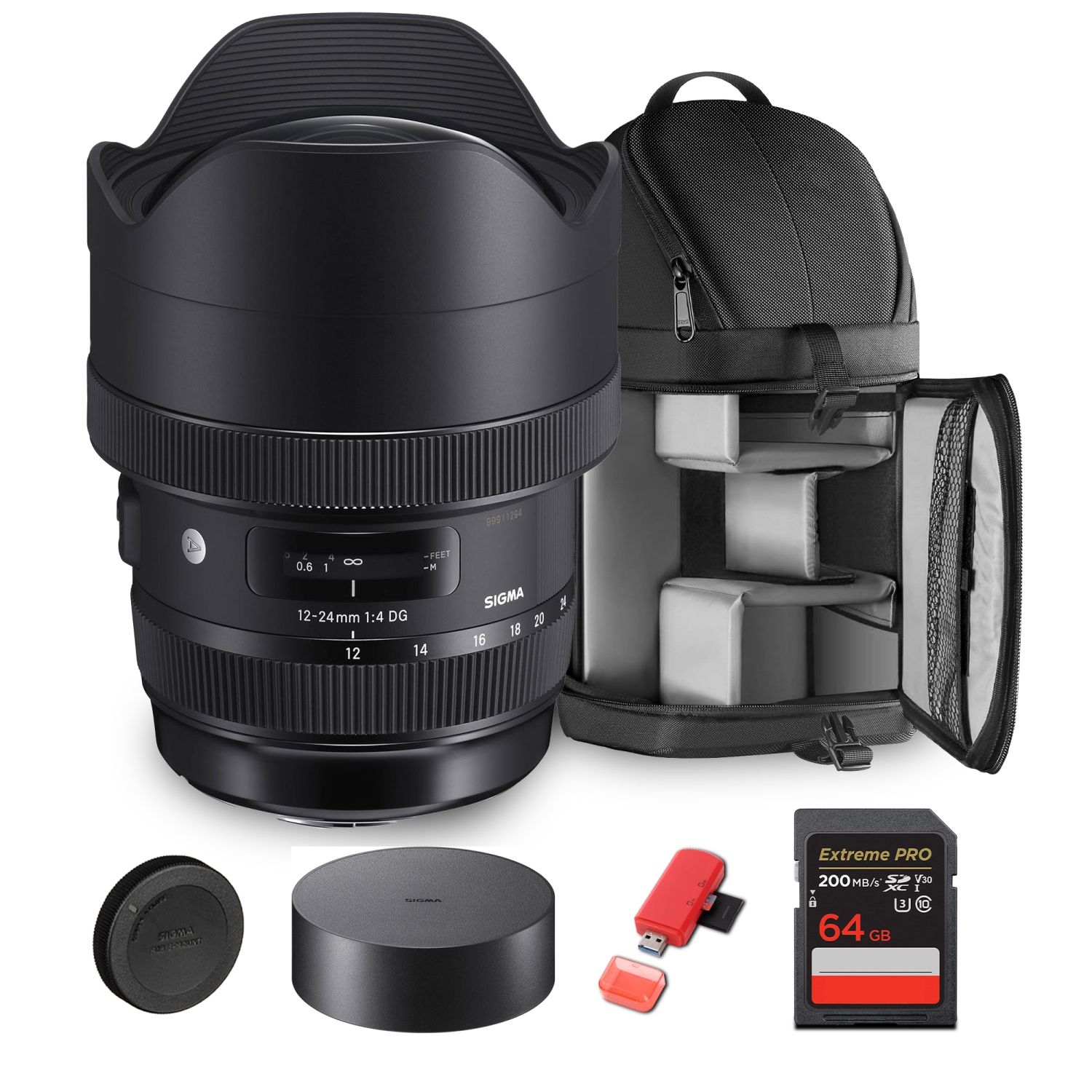 Sigma 12-24mm f/4 Canon EF Bundle