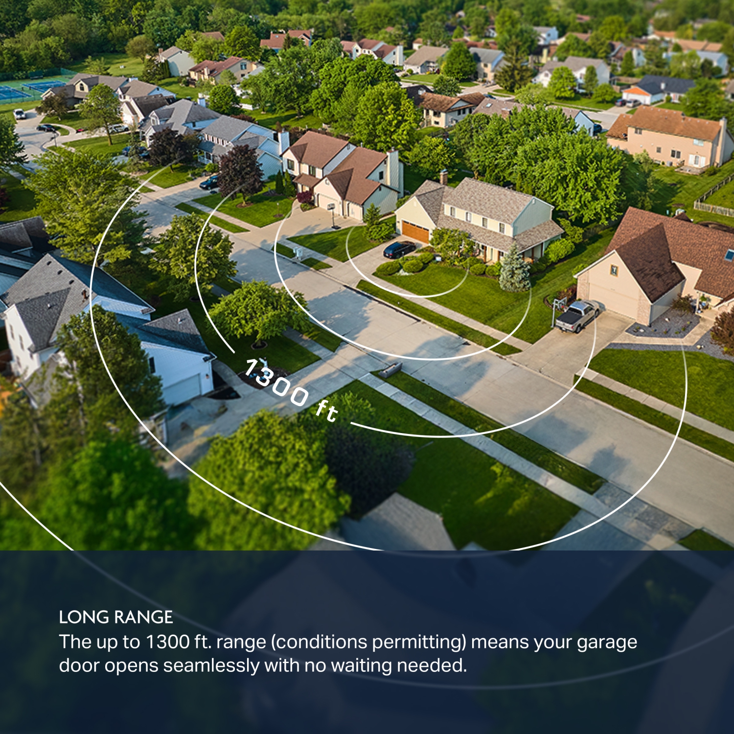 Chamberlain myQ 2-Button Keychain Garage Door Remote