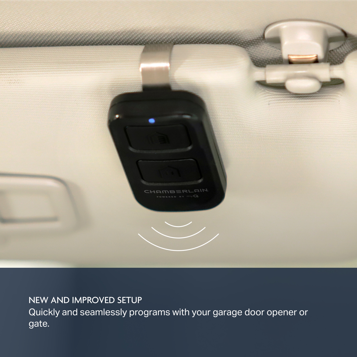 Chamberlain myQ Universal 2-Button Garage Door Remote