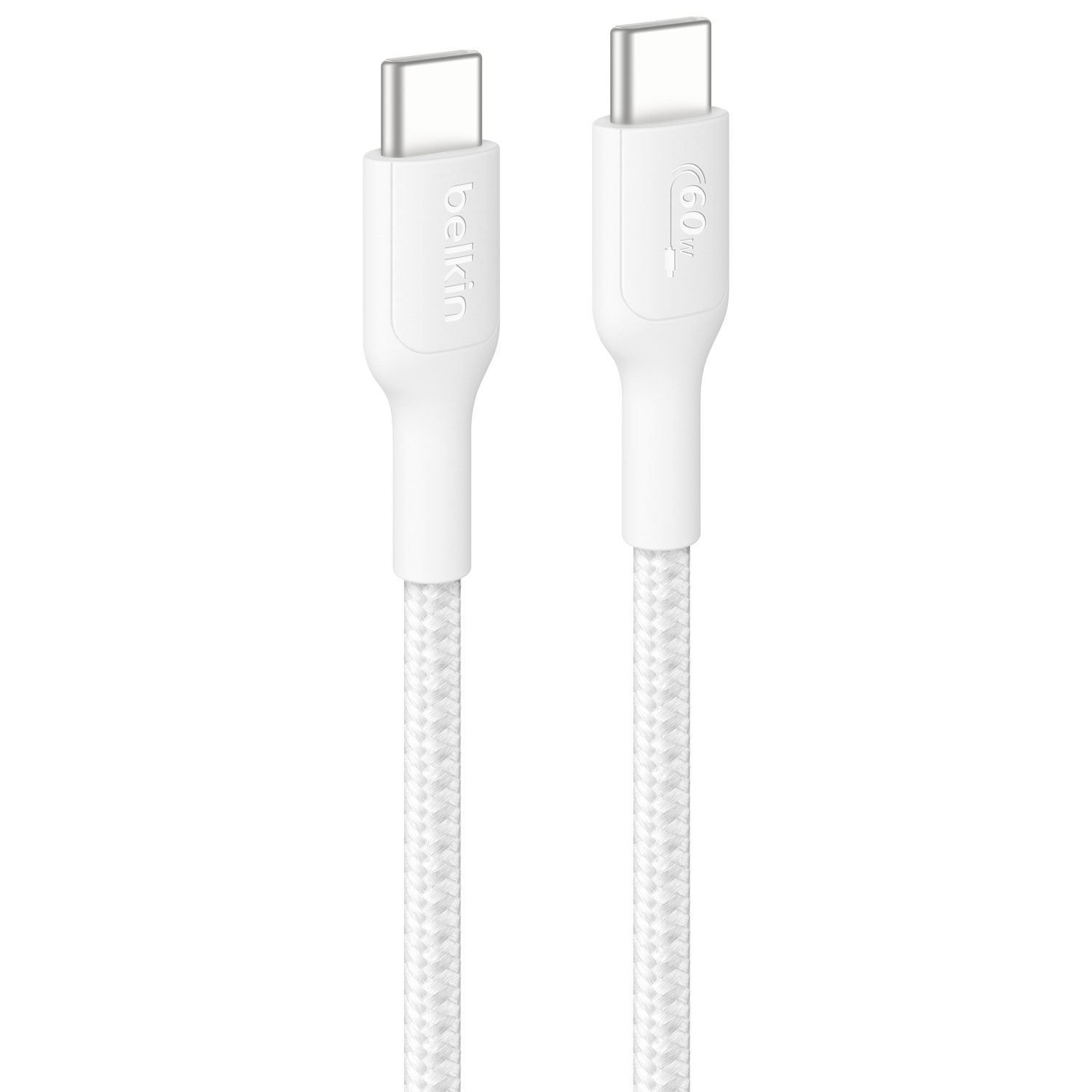 Belkin BoostCharge Pro 1m Braided USB-C Cable - White