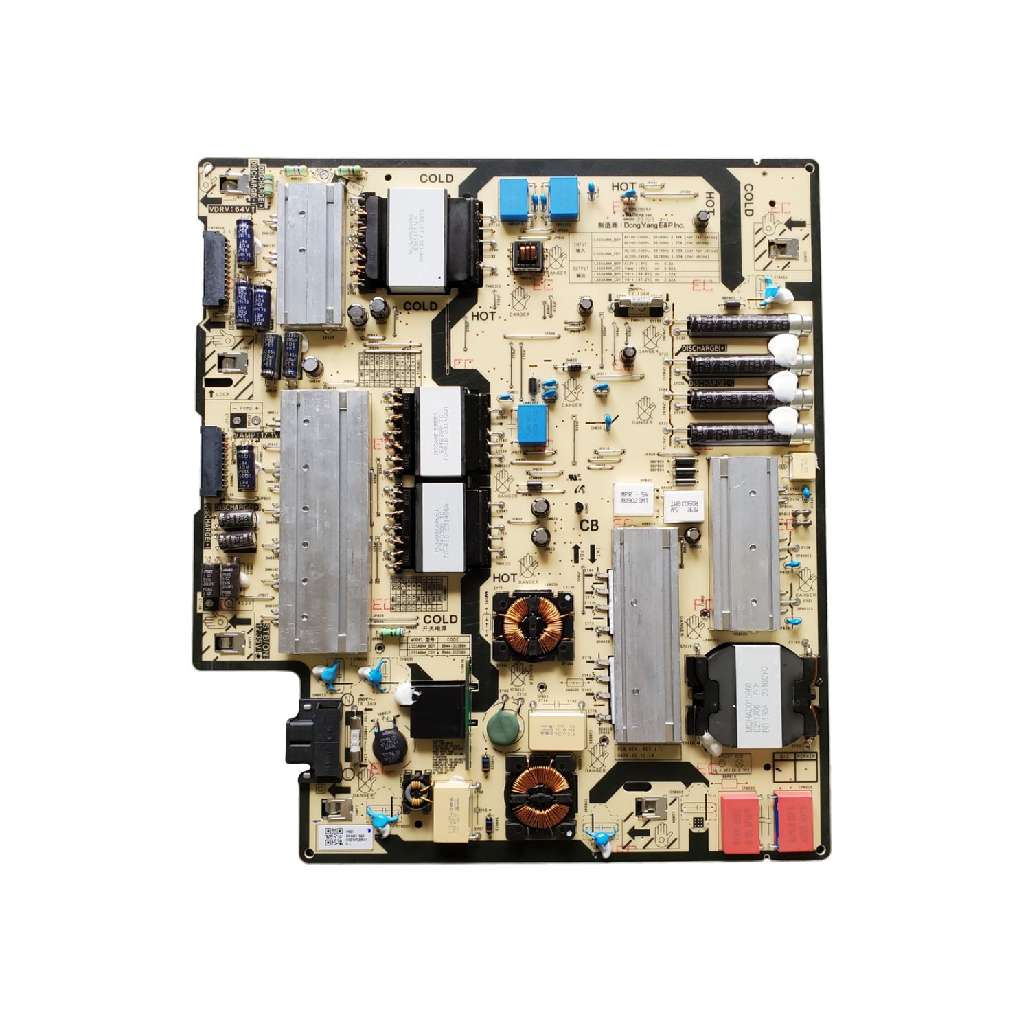 Refurbished (Good) Samsung Power Supply board, BN44-01166A