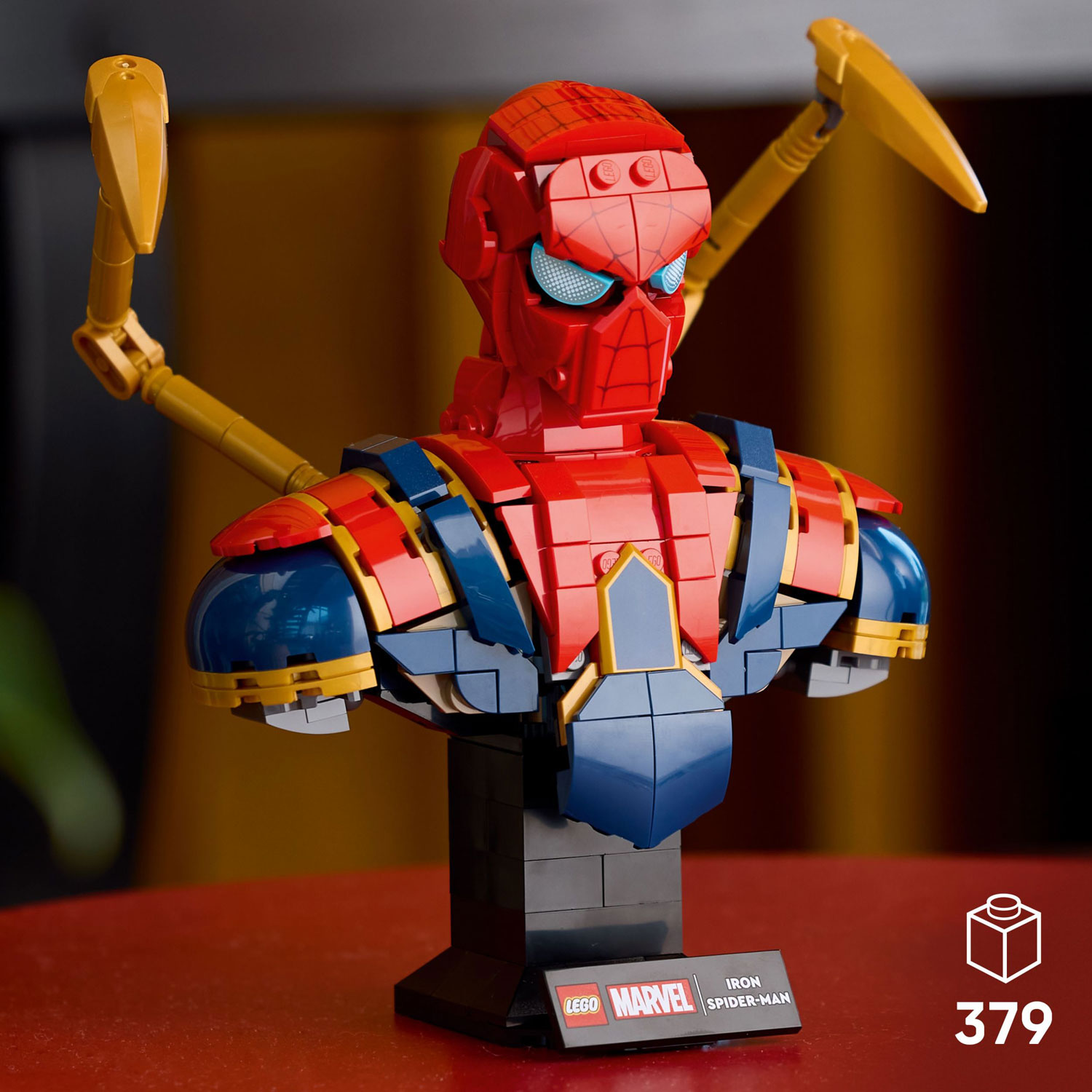 LEGO Marvel : Le buste d'Iron Spider-Man - 379 pièces