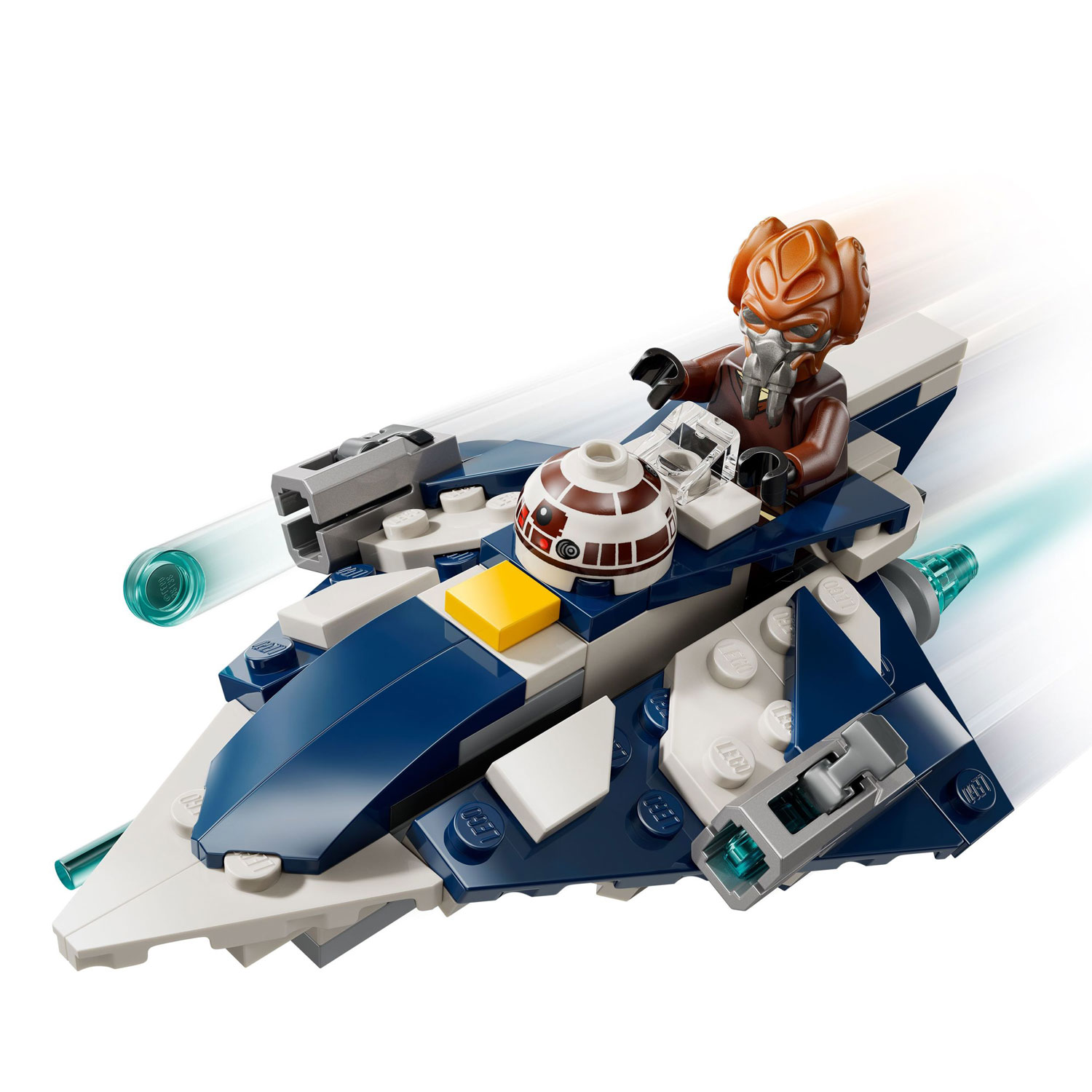LEGO Star Wars: Microvaisseau Jedi Starfighter de Plo Koon - 89 pièces