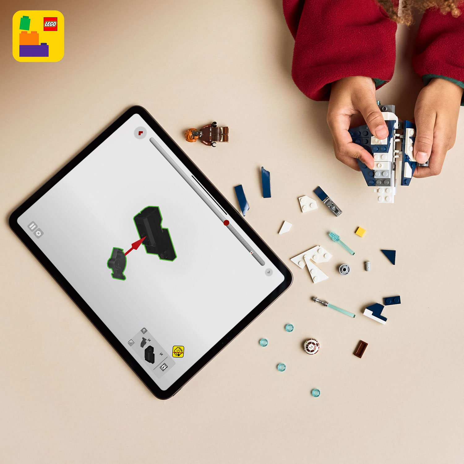 LEGO Star Wars: Microvaisseau Jedi Starfighter de Plo Koon - 89 pièces