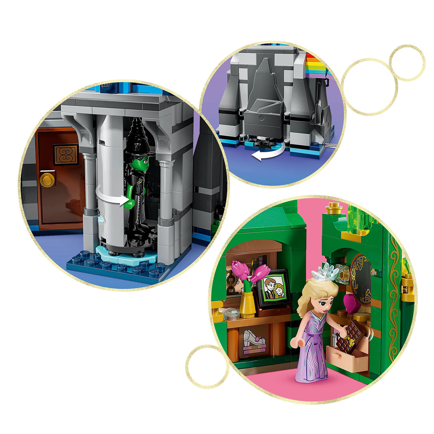 LEGO Wicked : Emerald City et le Château de Kiamo Ko - 860 pièces