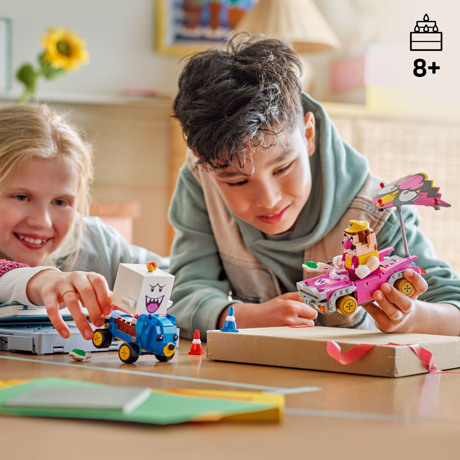 LEGO Super Mario : Mario Kart - Wario et Roi Boo - 512 pièces