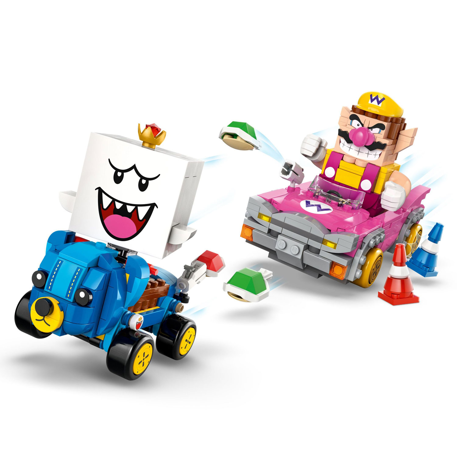LEGO Super Mario : Mario Kart - Wario et Roi Boo - 512 pièces