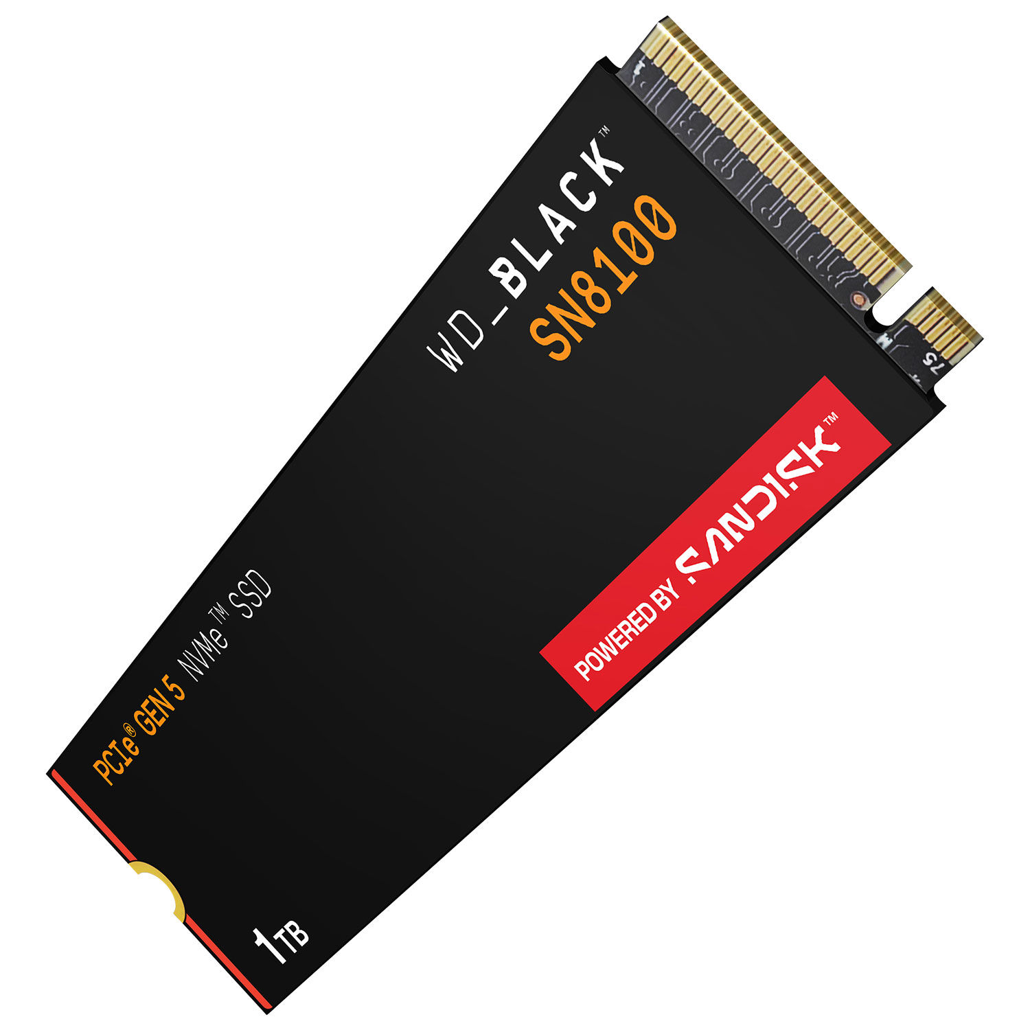Disque SSD interne SN8100 Gen5 1 To NVMe PCI-e WD_Black