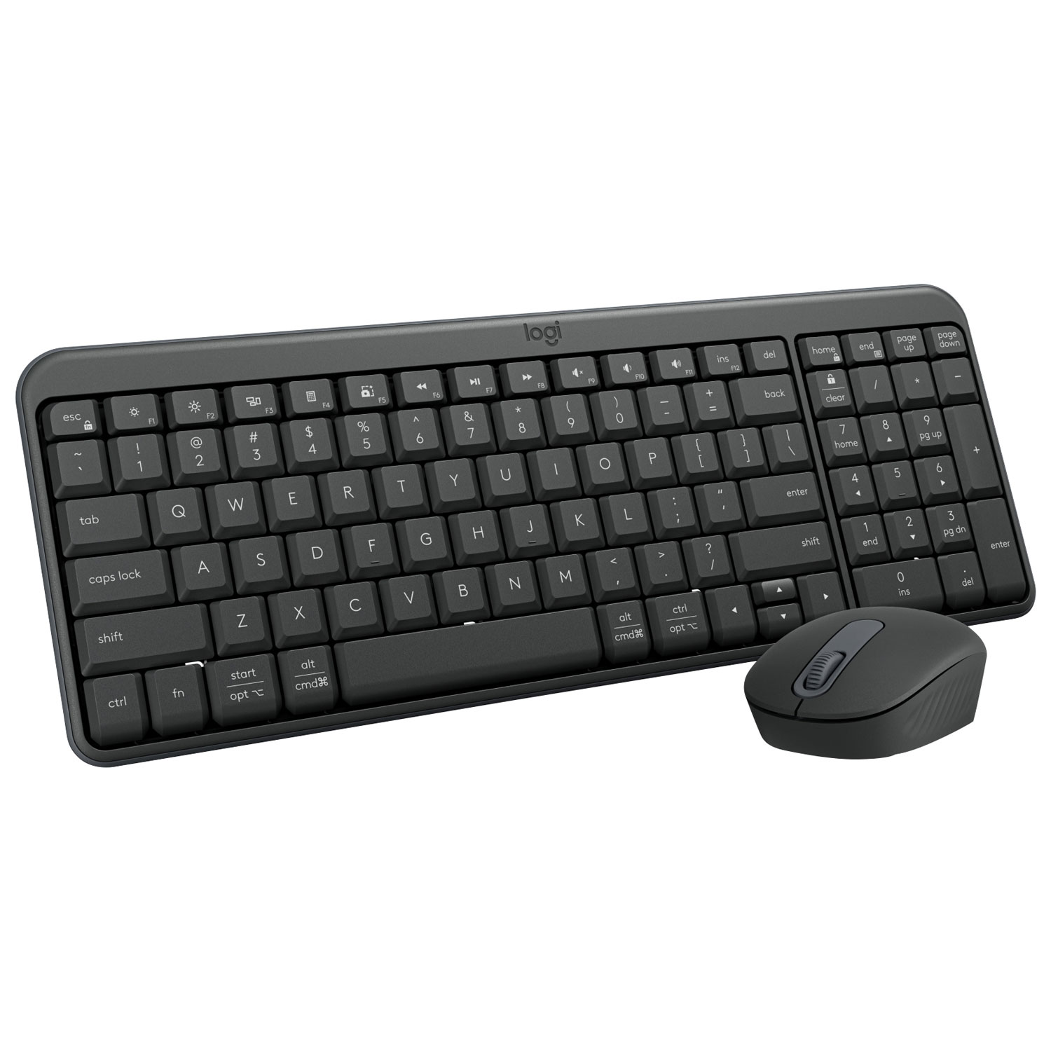 Ensemble clavier et souris sans fil MK250 de Logitech - Noir - Anglais