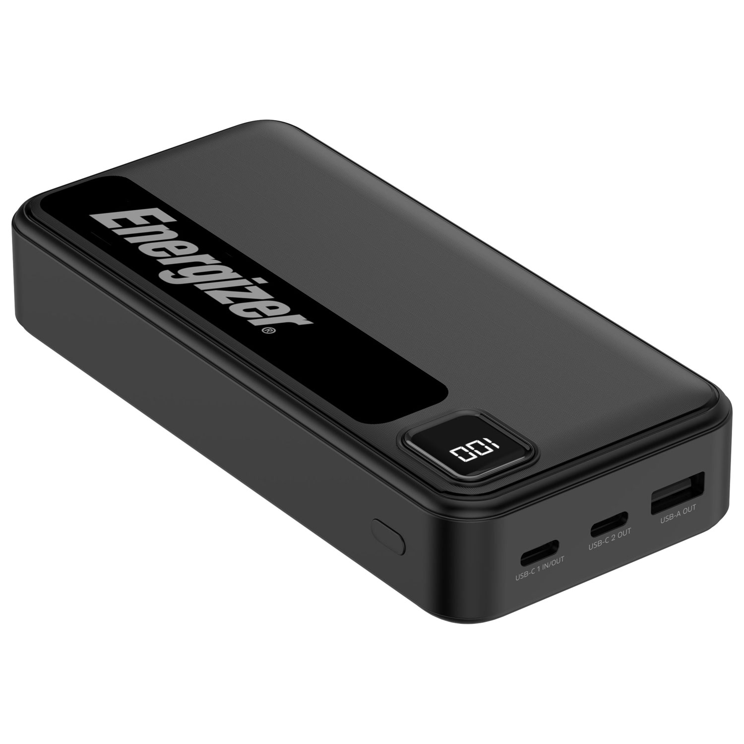 Chargeur portable USB-C/USB-A de 20000 mAh MAX d'Energizer - Noir