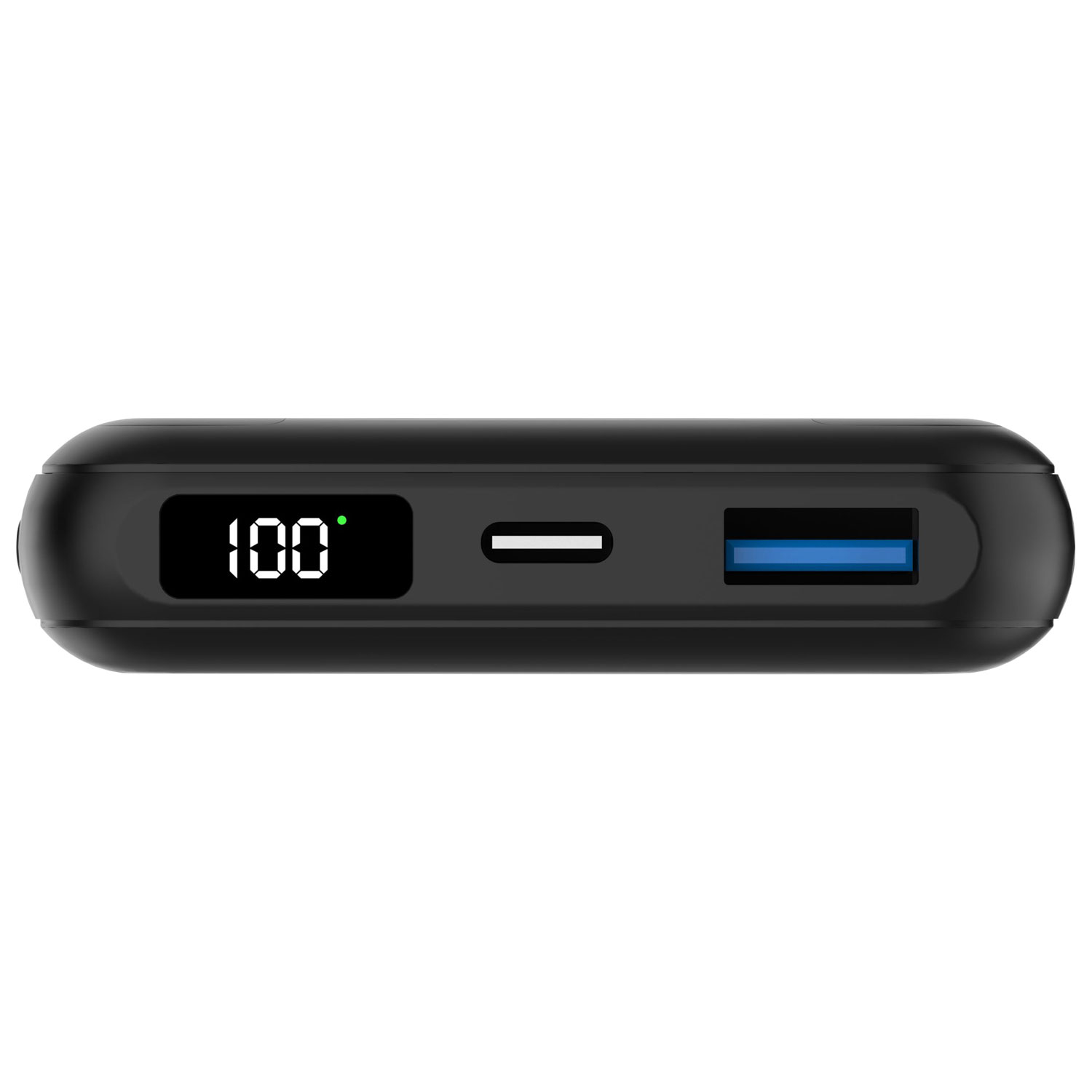 Chargeur portable sans fil Qi USB-C/USB-A de 10 000 mAh Ultimate d'Energizer - Noir