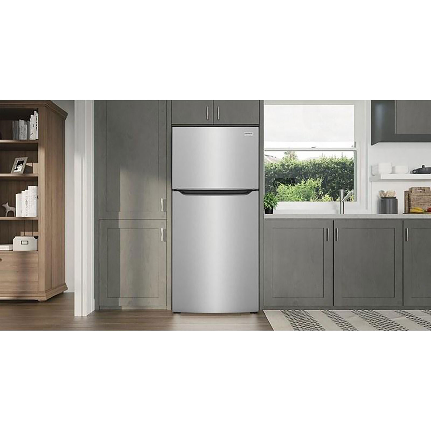 Frigidaire Gallery 30" 20 Cu. Ft. Top Freezer Refrigerator - Stainless Steel