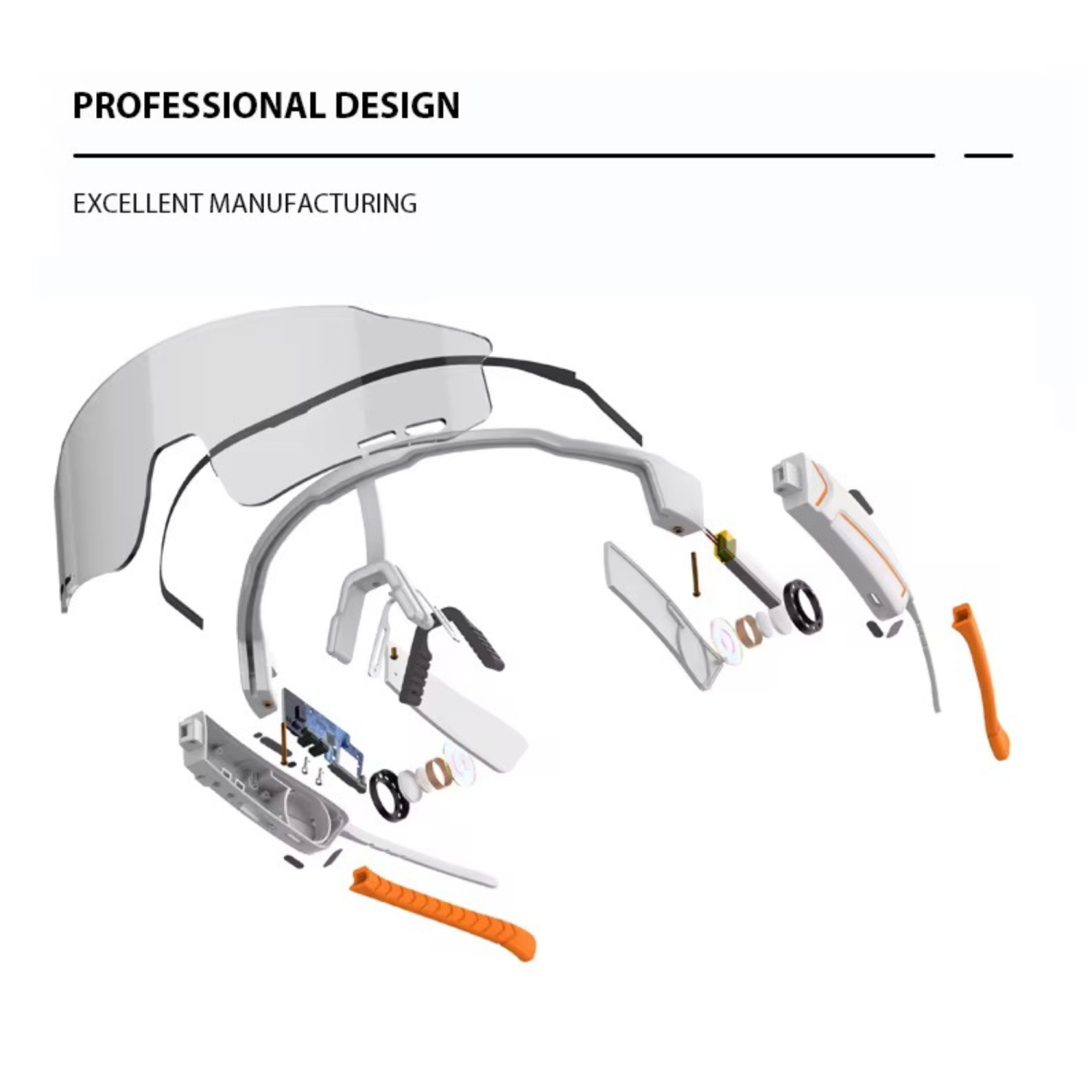 TUTT Bluetooth Smart Sunglasses For Cycling | AI Voice Assistance Call & Music | Dual Microphone | HD UV400 Protection | Anti Blue Ray | E18 +