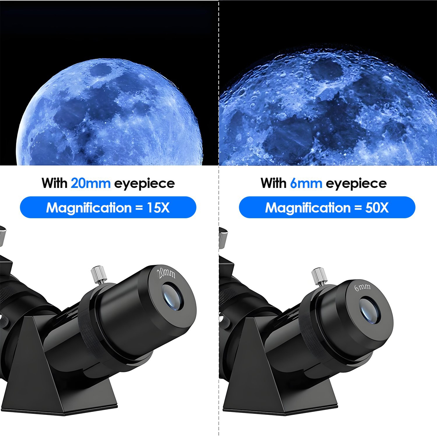 Telescope,70mm Telescope Refracting with Phone Adapter for Adults,Astronomy Beginners,with Multilayer Broadband Coating,Adjustable Tripod and