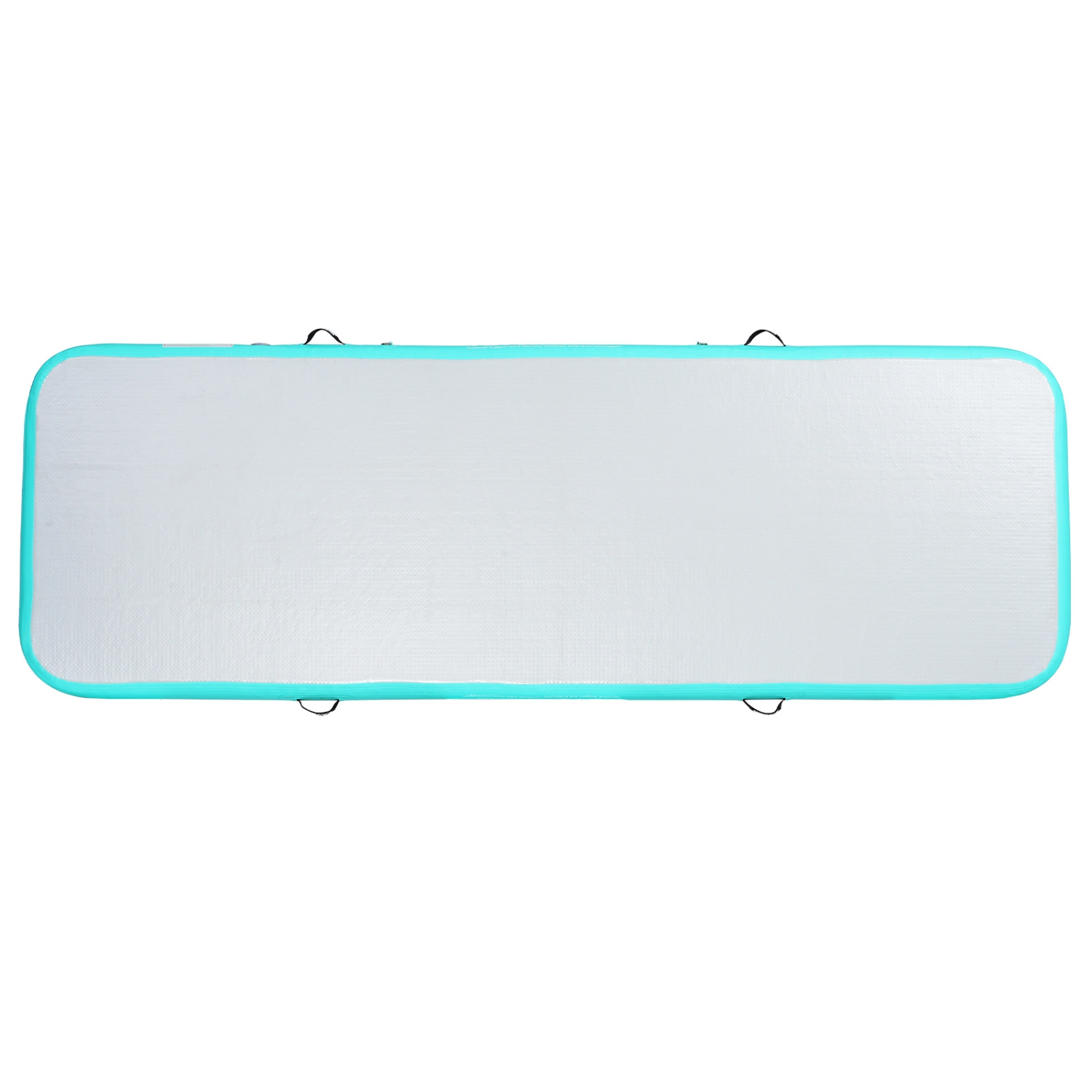 VEVOR 4 inch Thickness Gymnastics Air Mat, Inflatable Gymnastics Tumbling Mat, Tumble Track with Electric Pump, Training Mats for Home