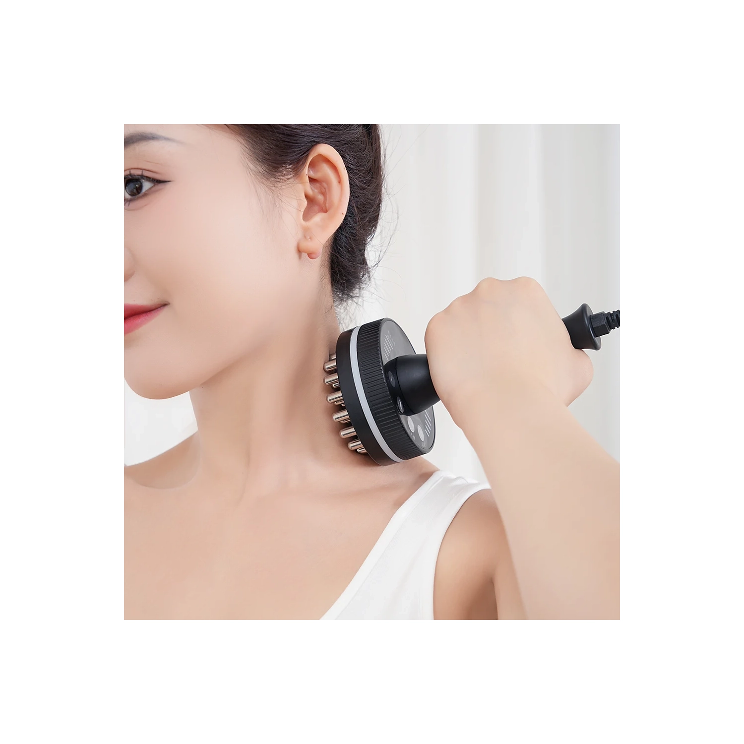 Meridian Brush Portable Intelligent Body Massage Brush Handheld Gua Sha Massager Tool Gifts For Women Gift