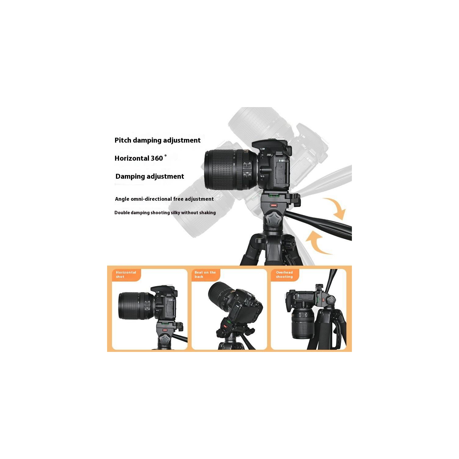 Support de téléphone mobile au sol pour diffusion en direct de 1,6&nbsp;m, trépied haut de gamme, caméra de téléphone intelligent pour tablette,