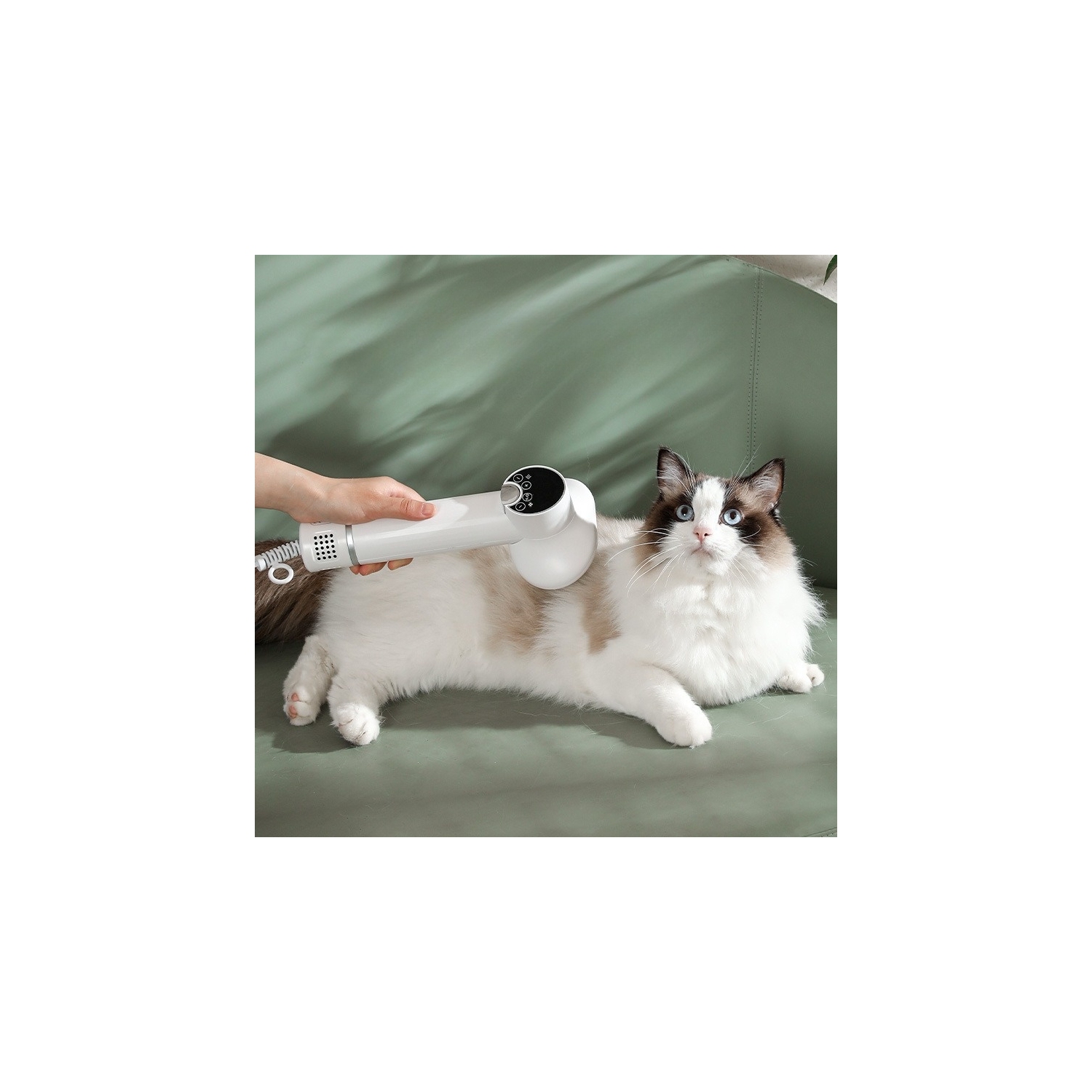 Dog Grooming Dryer,Pet Grooming Hair Blow Dryer,Pet Hair Dryer Brush,Steam Brush for Dogs,Dog Blower Grooming Dryer