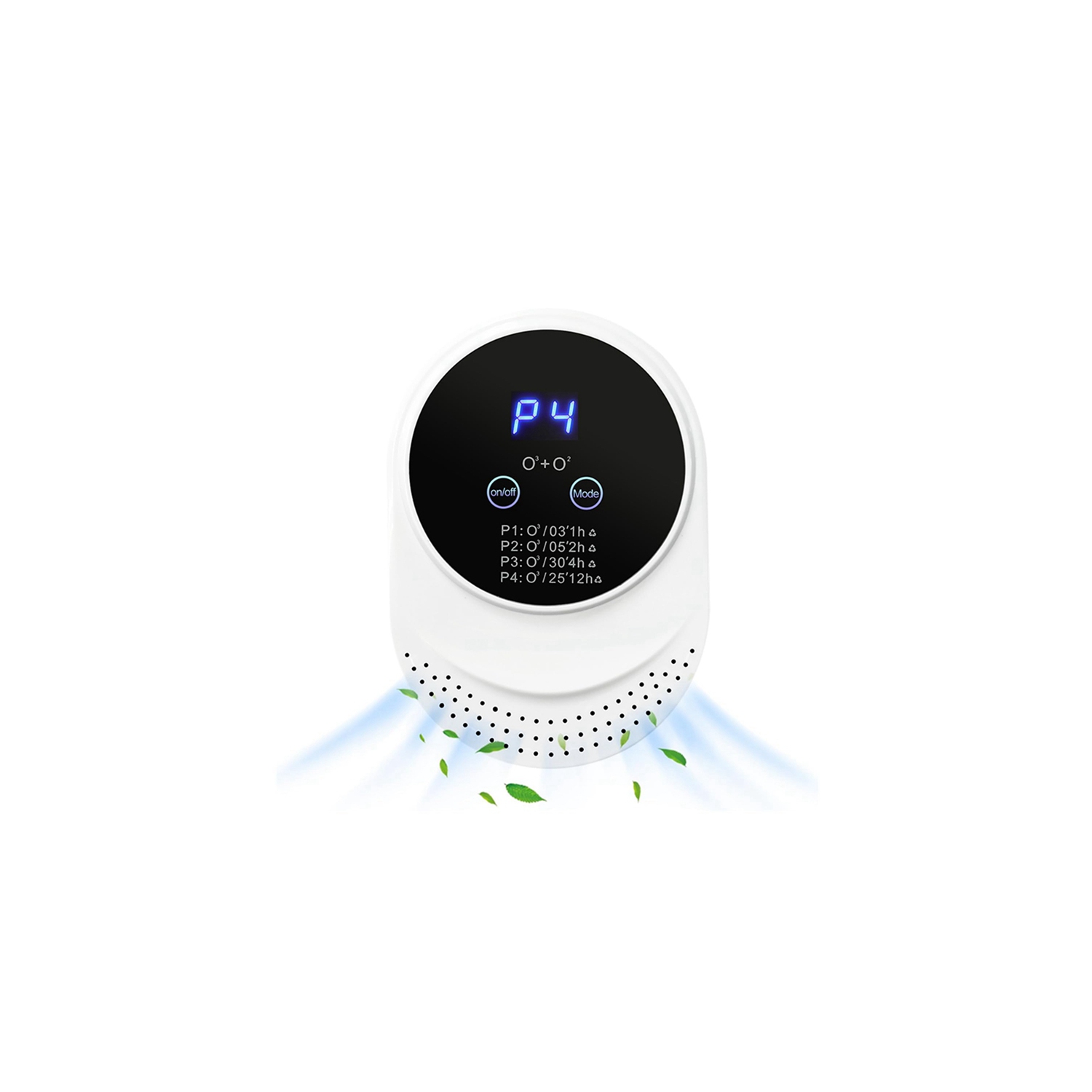 Portable Mini Air Disinfector, Household Ozone Air Purifier for Bathroom Deodorization, Deodorization