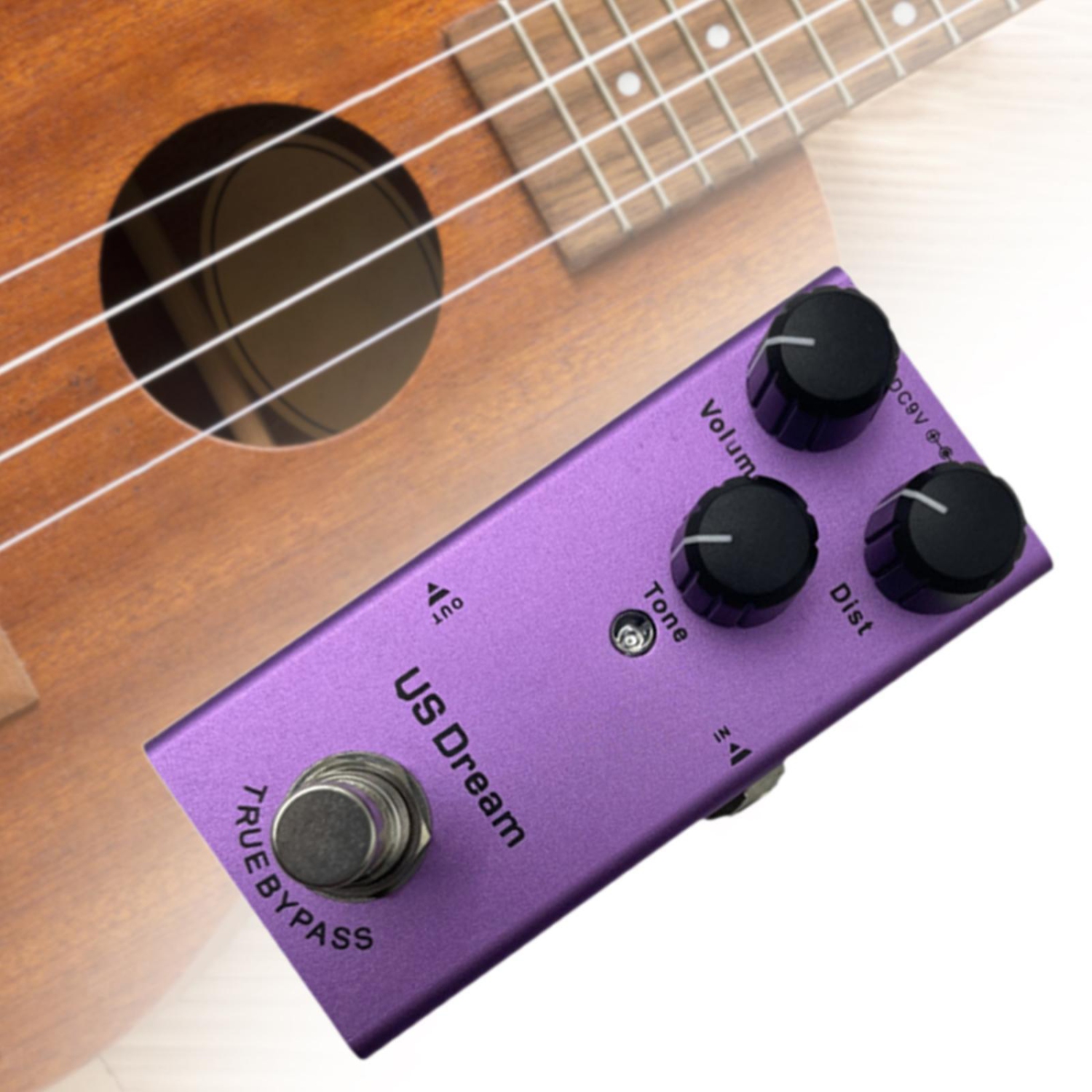 Overdrive | Warm and full sound | For all styles | Professional guitar effects | Purple - American Distortion