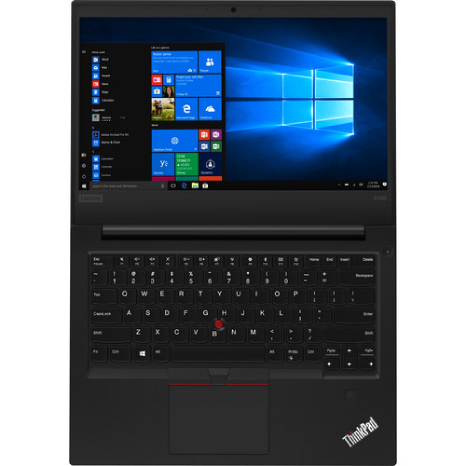 Refurbished - Lenovo Thinkpad E480 14" Business Laptop - (Intel Core i5-8250U/16GB RAM/256GB SSD/Windows 11 Pro) - Certified Refurbished