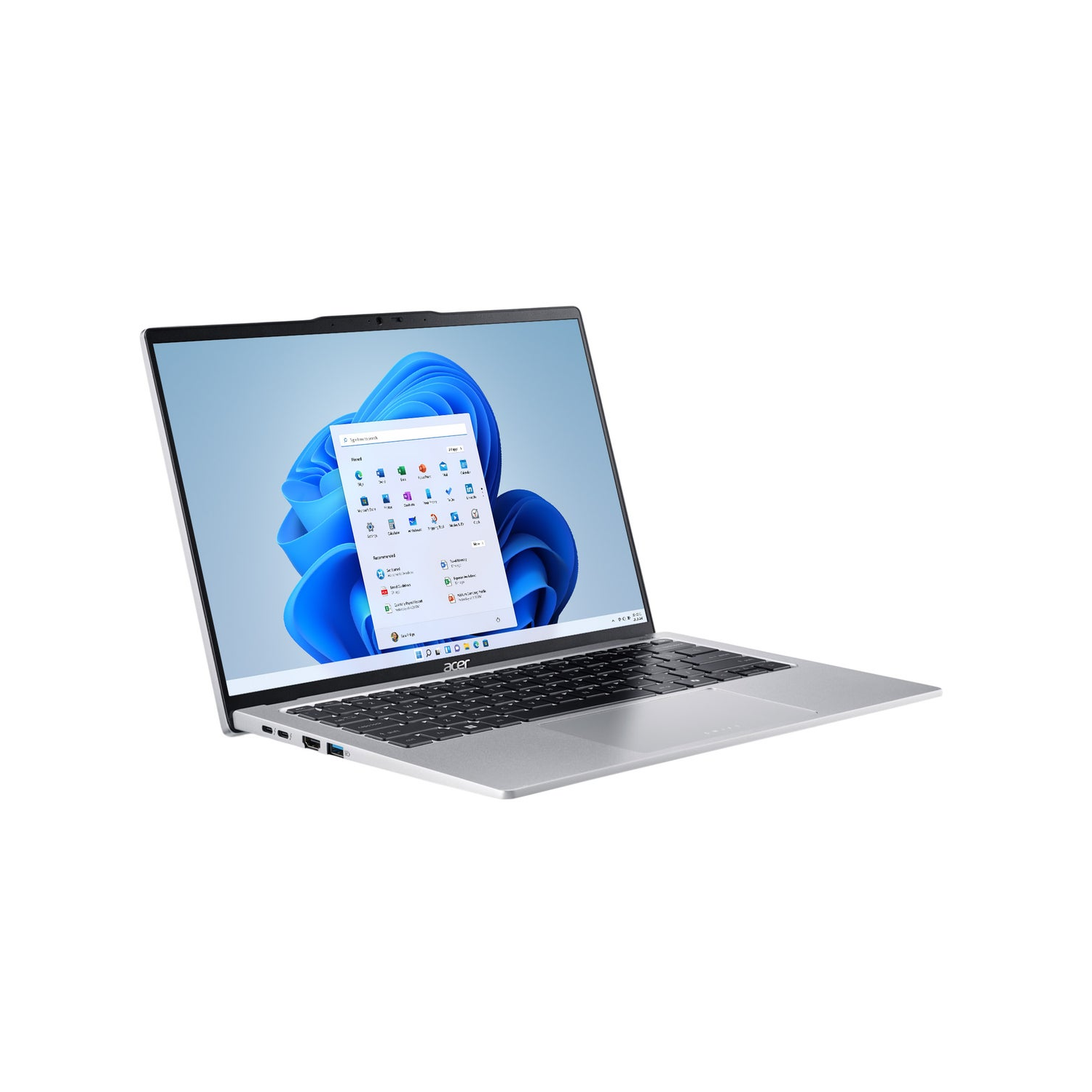 Acer Swift Go 14 2024 Laptop, 16-Core Intel Core Ultra 7 155H, 14" WUXGA IPS Touchscreen, Intel Arc Graphics, 16GB LPDDR5 2TB SSD, Backlit KB, FP,