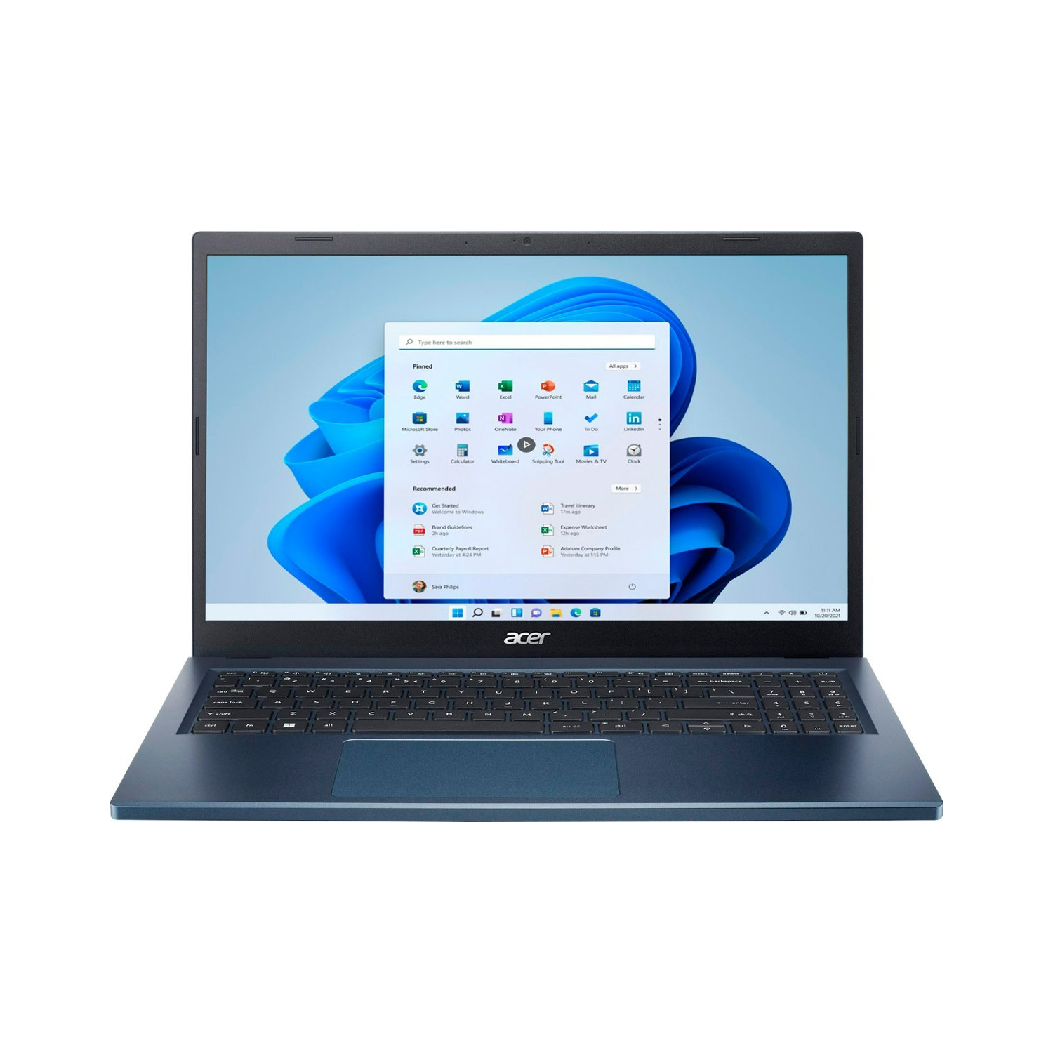 Acer Aspire 3 15 Laptop, AMD 4-Core Ryzen 5 7520U, 15.6" FHD IPS Touchscreen, AMD Radeon Graphics, 8GB LPDDR5 1TB SSD, WiFi 6, Type-C, HDMI 2.1, Win11 Pro