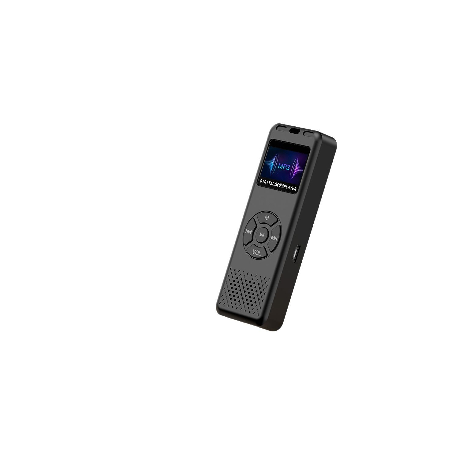 T09 Color Screen Bluetooth MP3 Player - Multi-function Music Player + Recorder + FM Radio + E-book Reader 16GB [HIFI HD Sound Quality + Magnetic