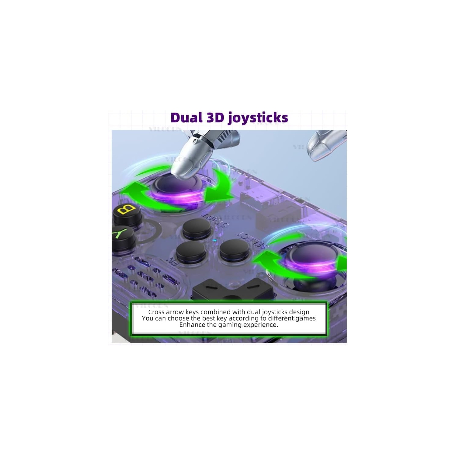 Console de jeu portative R36S Retro écran IPS 3,5&nbsp;po Lecteur de console de jeu vidéo intégré 22000 jeux 128G Support GBA GB MAME 26 Emulateur