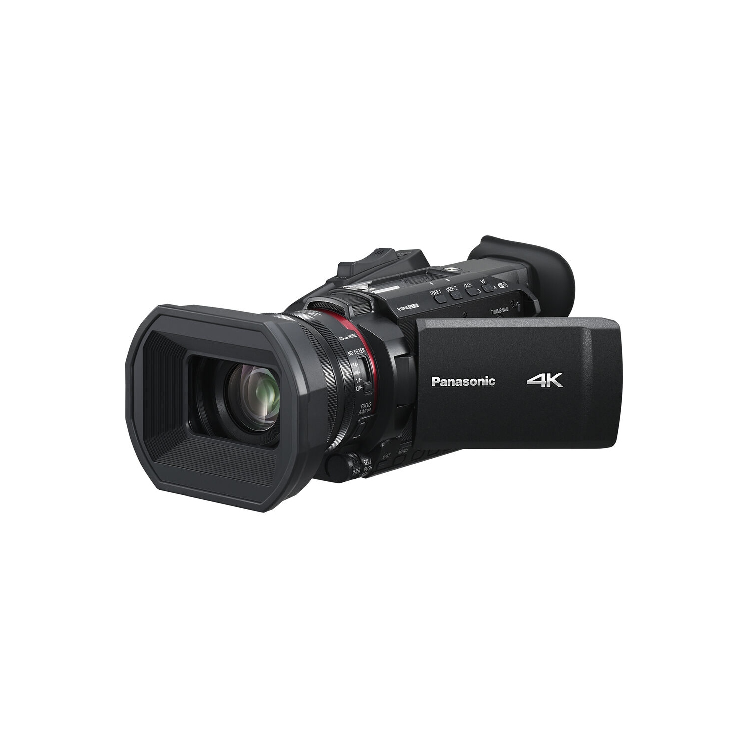 Panasonic HC-X1600 UHD 4K HDMI Camcorder with 24x Zoom