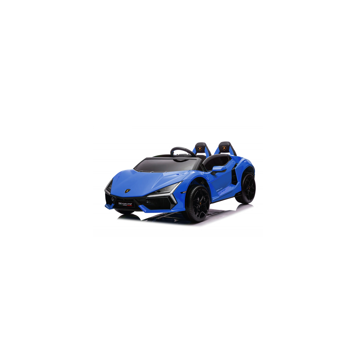 Licensed 24V Lamborghini Revuelto Kids Ride-on Car, Rubber Tires, Leather Seat With RC