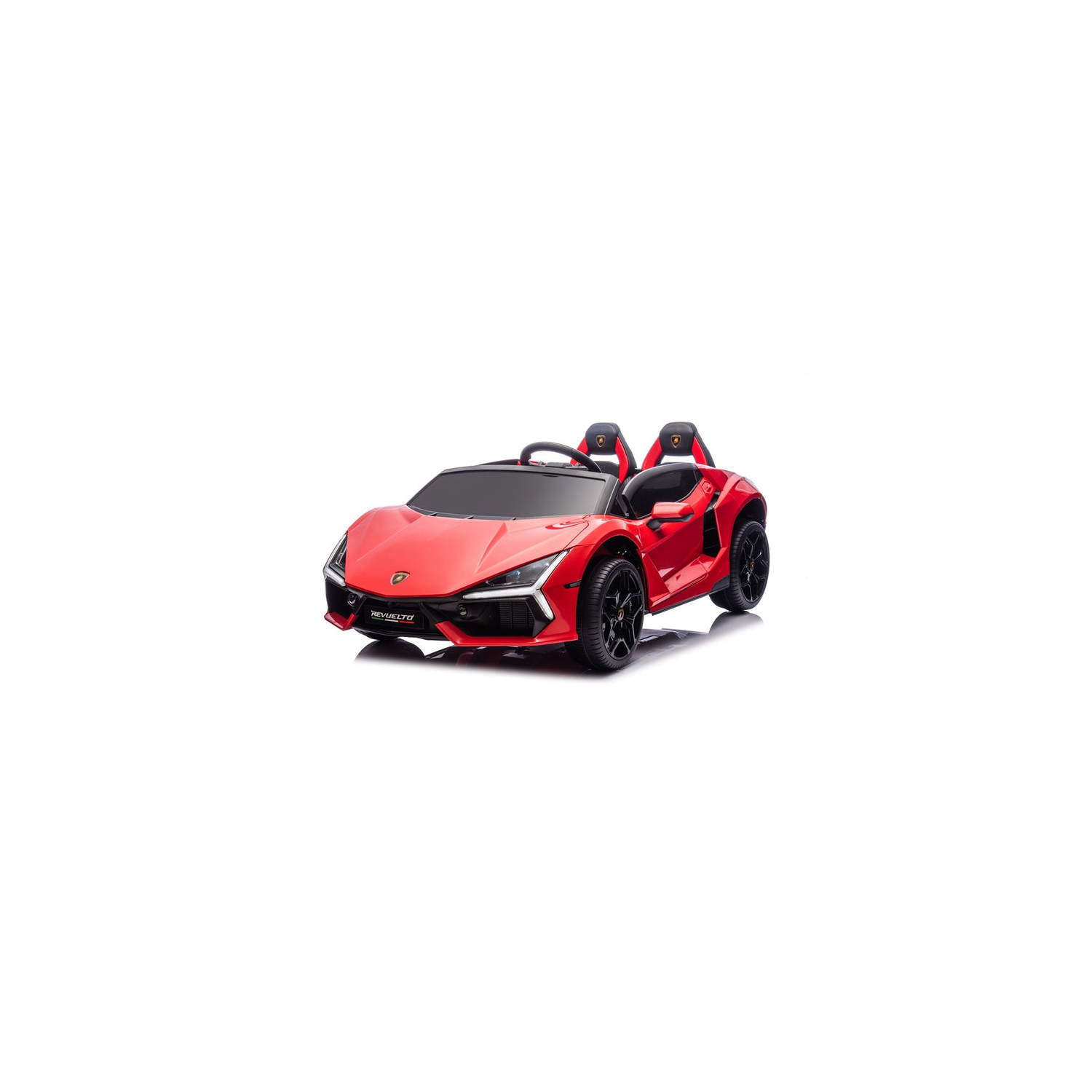Licensed 24V Lamborghini Revuelto Kids Ride-on Car, Rubber Tires, Leather Seat With RC