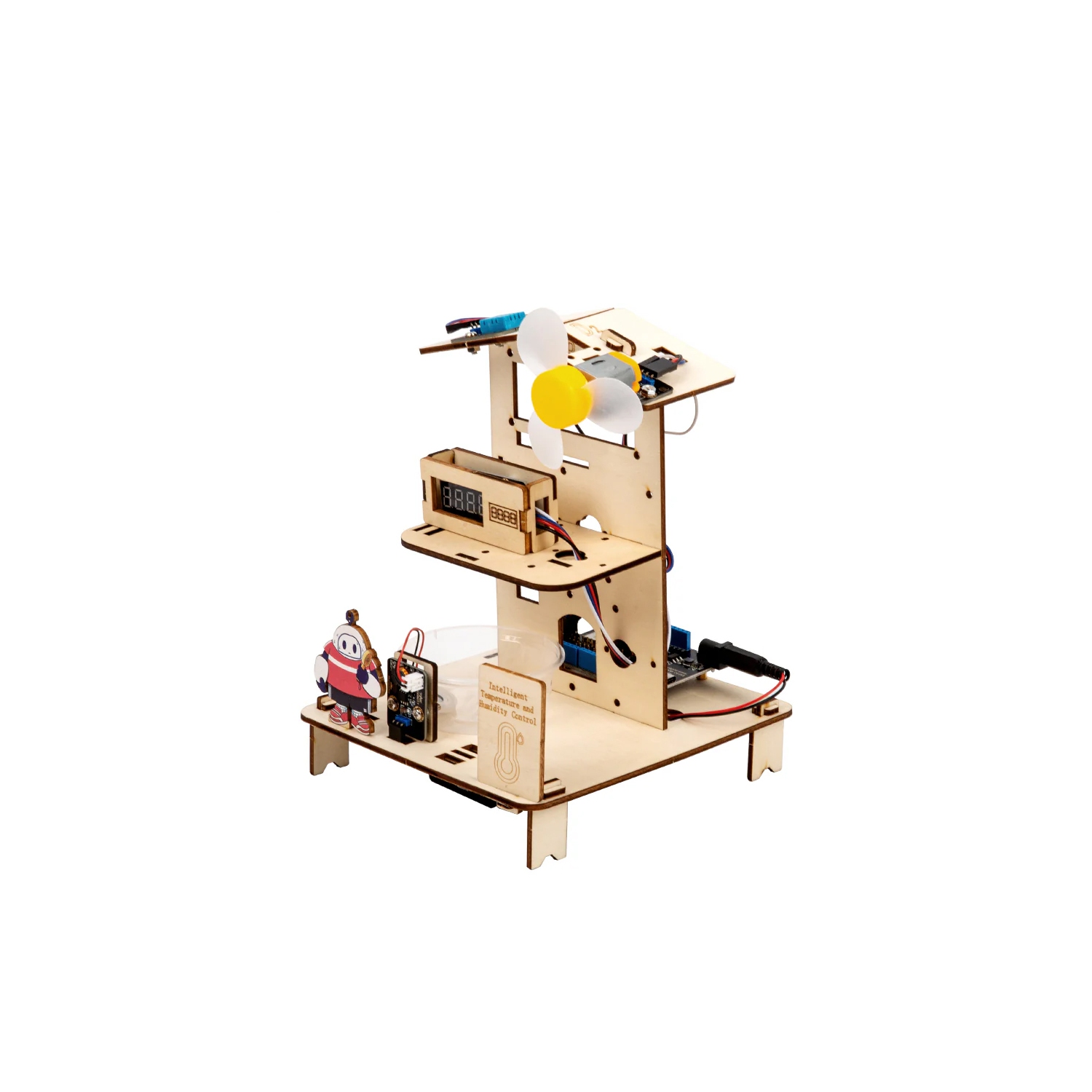 Trousse éducative STIM 3-en-1 de maison intelligente ACEBOTT - 1 Trousse de programmation à faire soi-même pour la maison et l'école | QE021 ESP32,